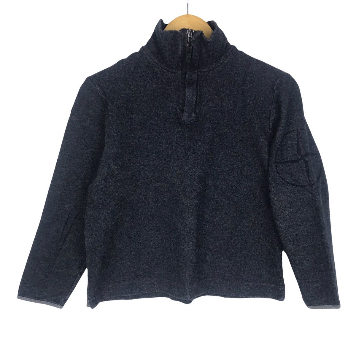 Rare Stone Island Half Zip Lampo Zipper Jumper Girl kids