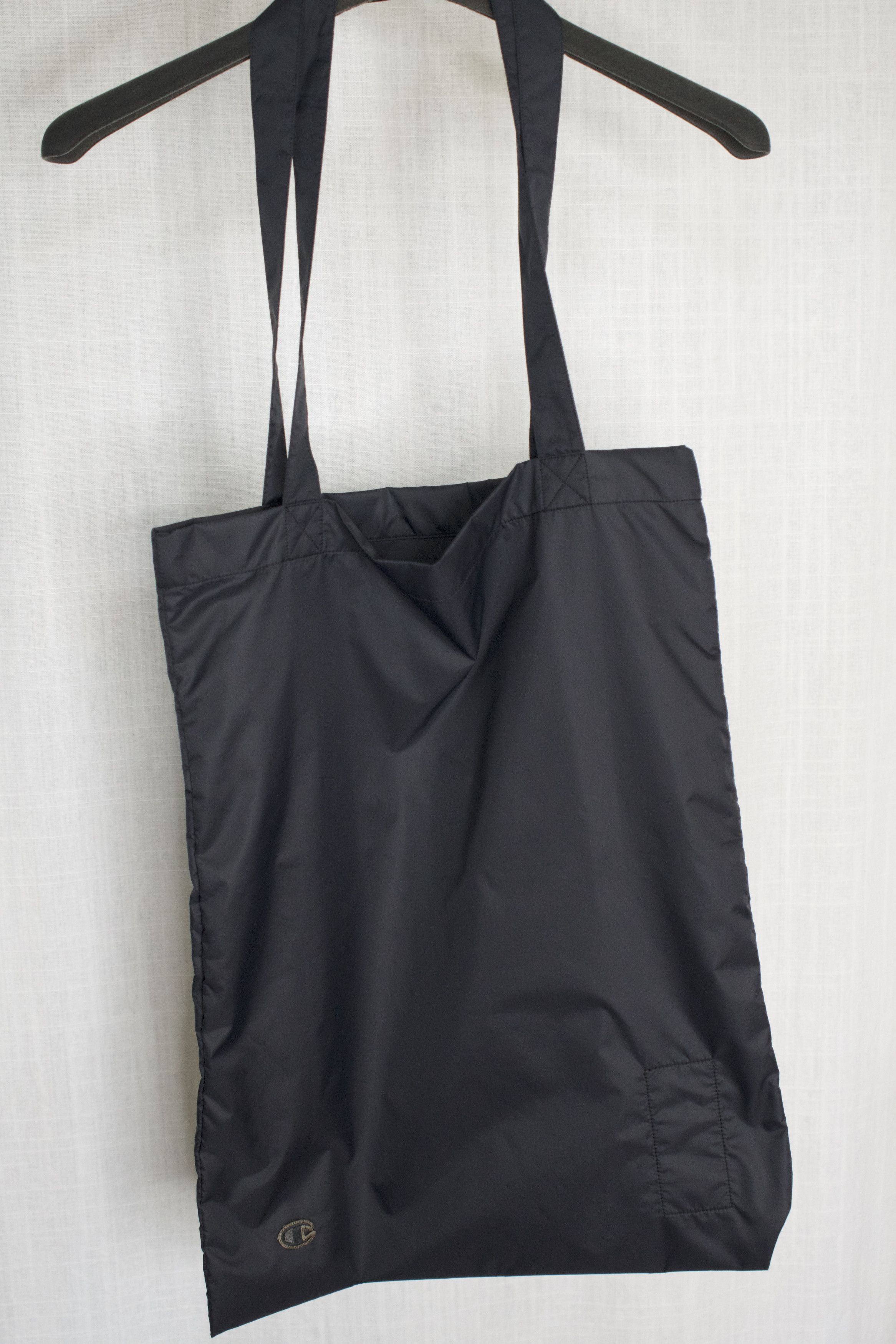Champion × Rick Owens BNWT Black Champion Edition Nylon Shopper Tote Bag Size ONE SIZE - 3 Thumbnail