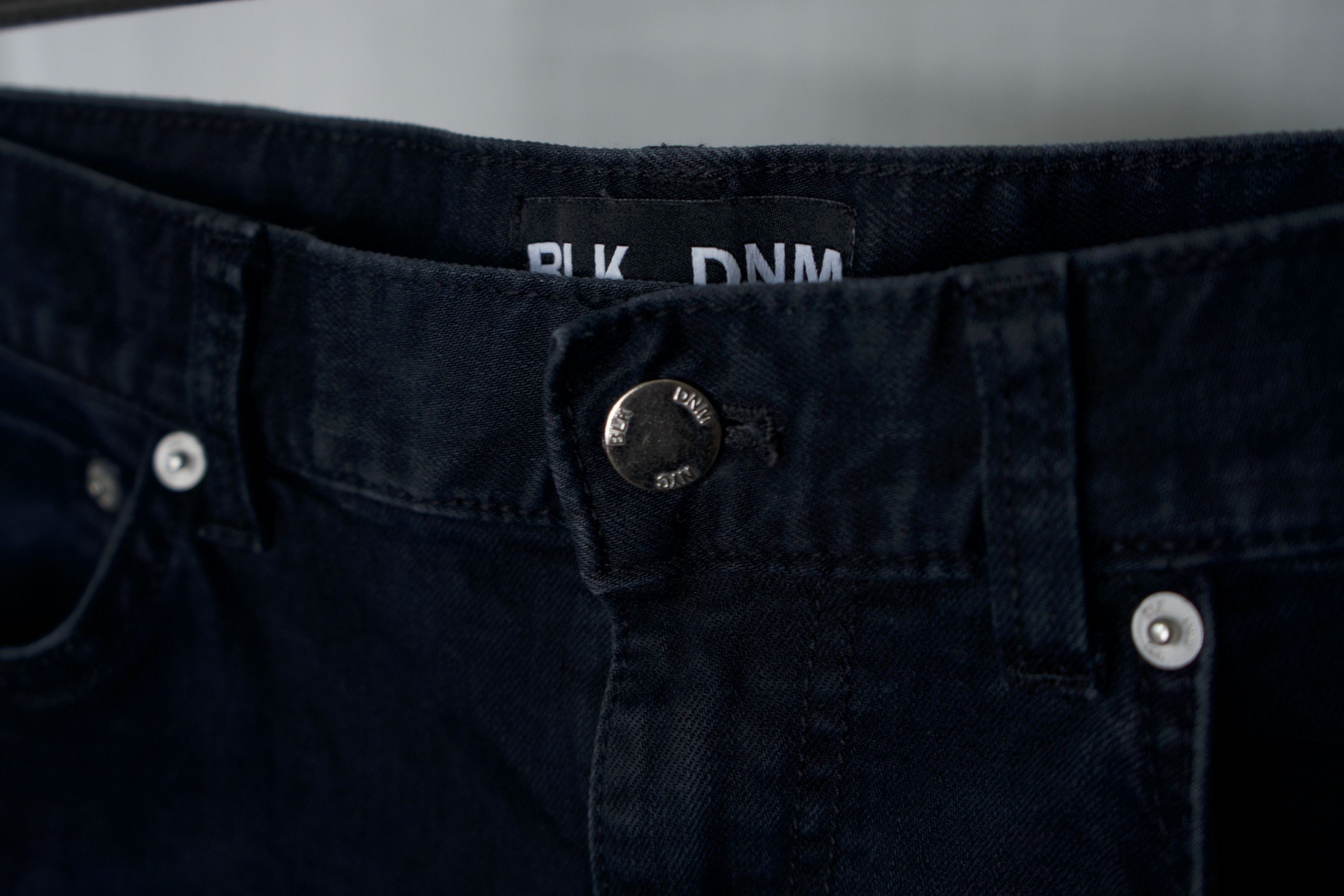 Blk Dnm Blue Jeans 25 Slim Fit Size US 32 / EU 48 - 3 Thumbnail