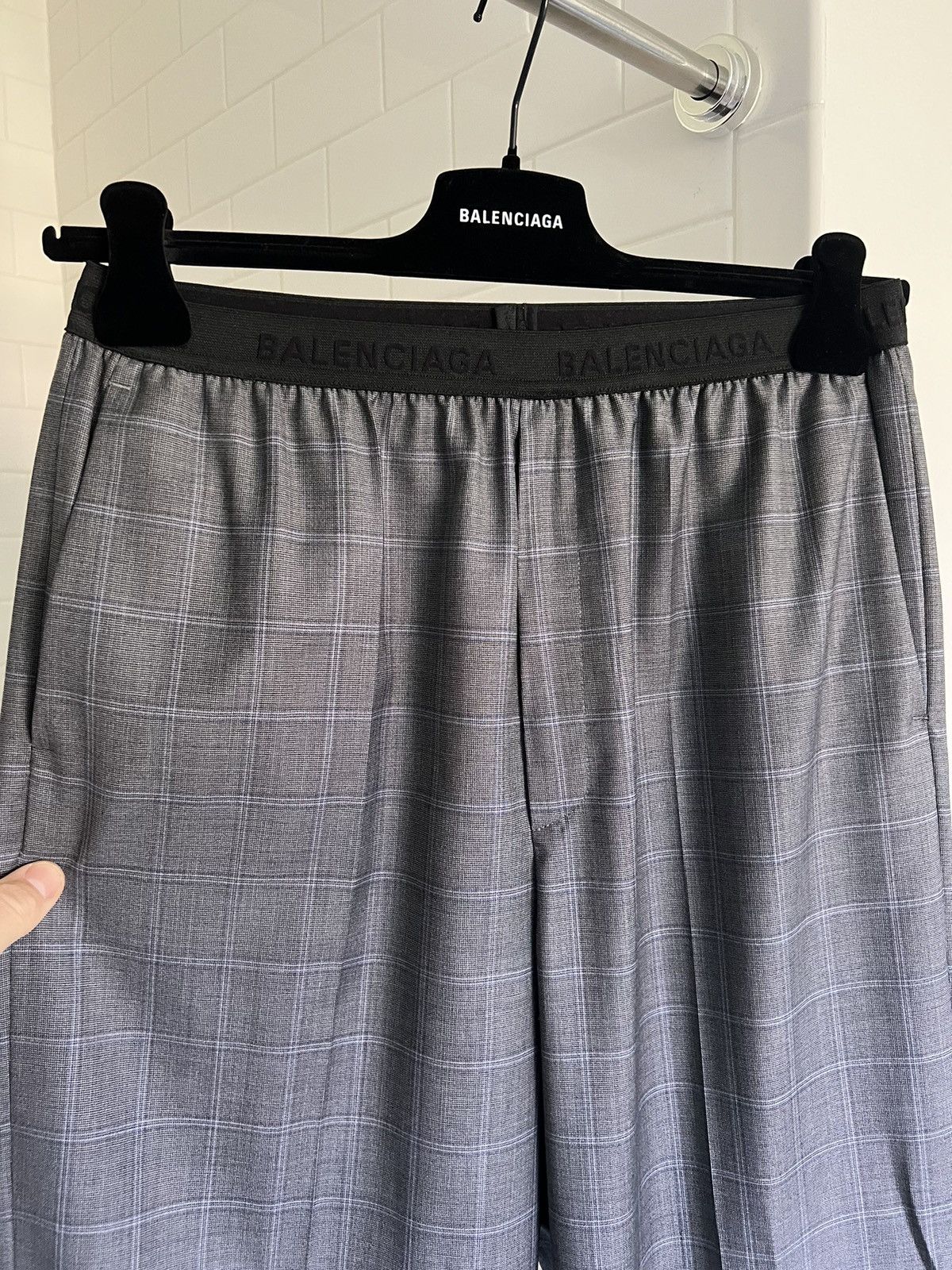 Balenciaga Fluid Elastic Waist Pants