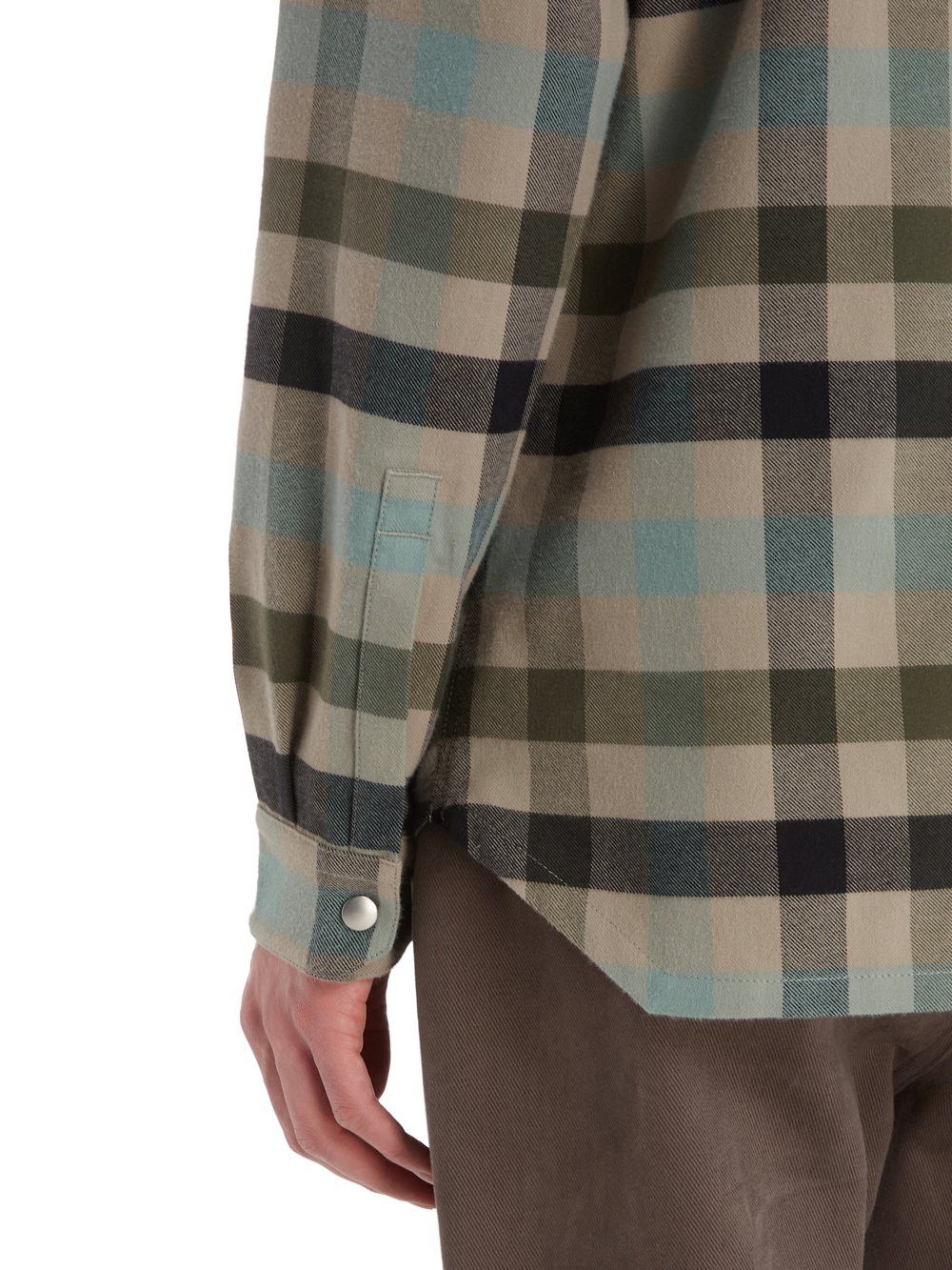 Rick Owens BNWT Larry brushed cotton zip shirt Size US L / EU 52-54 / 3 - 5 Thumbnail