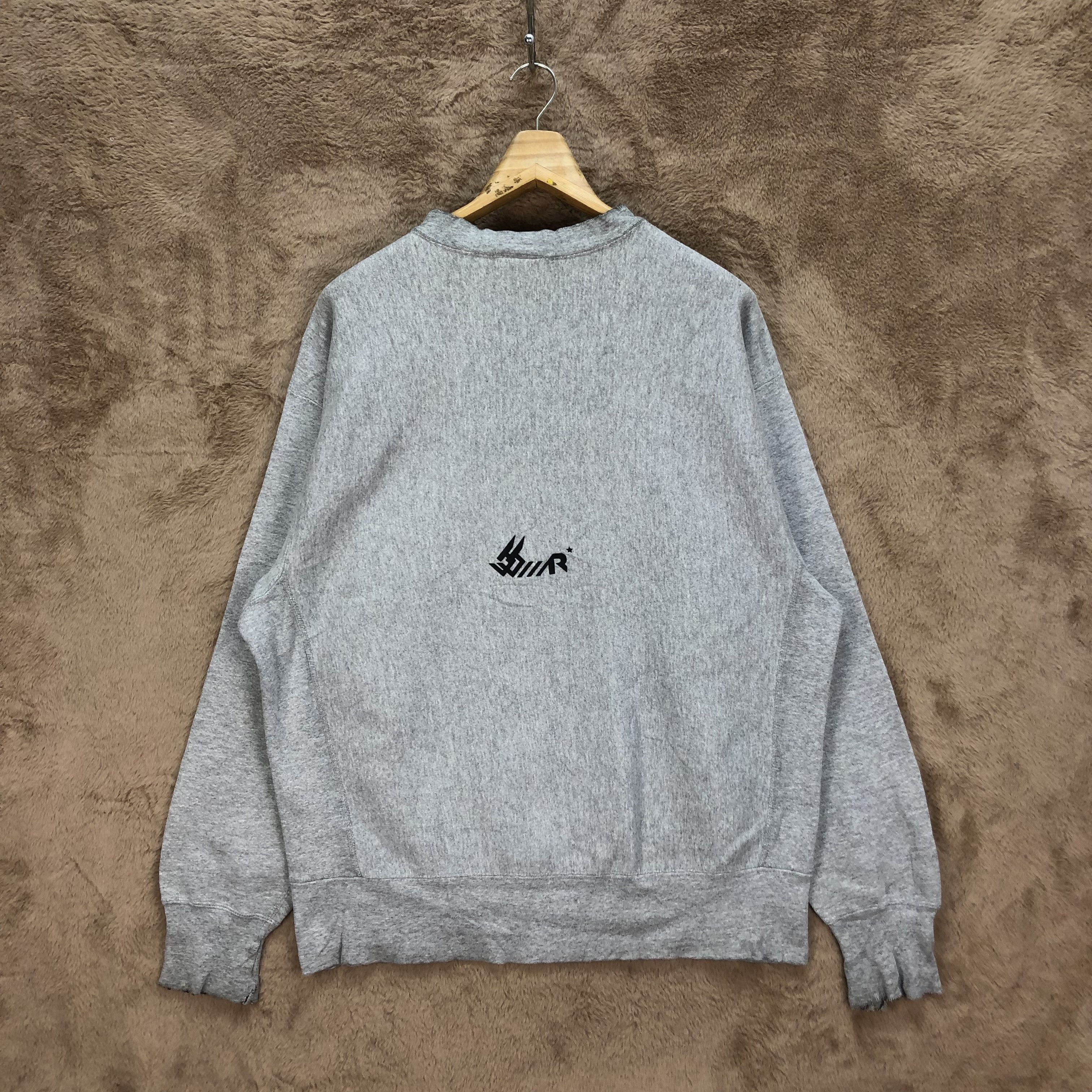 Vintage Vintage TRASHED GRAPEJC/BLOWBACK Sweatshirts #5142-176 Size US L / EU 52-54 / 3 - 9 Thumbnail