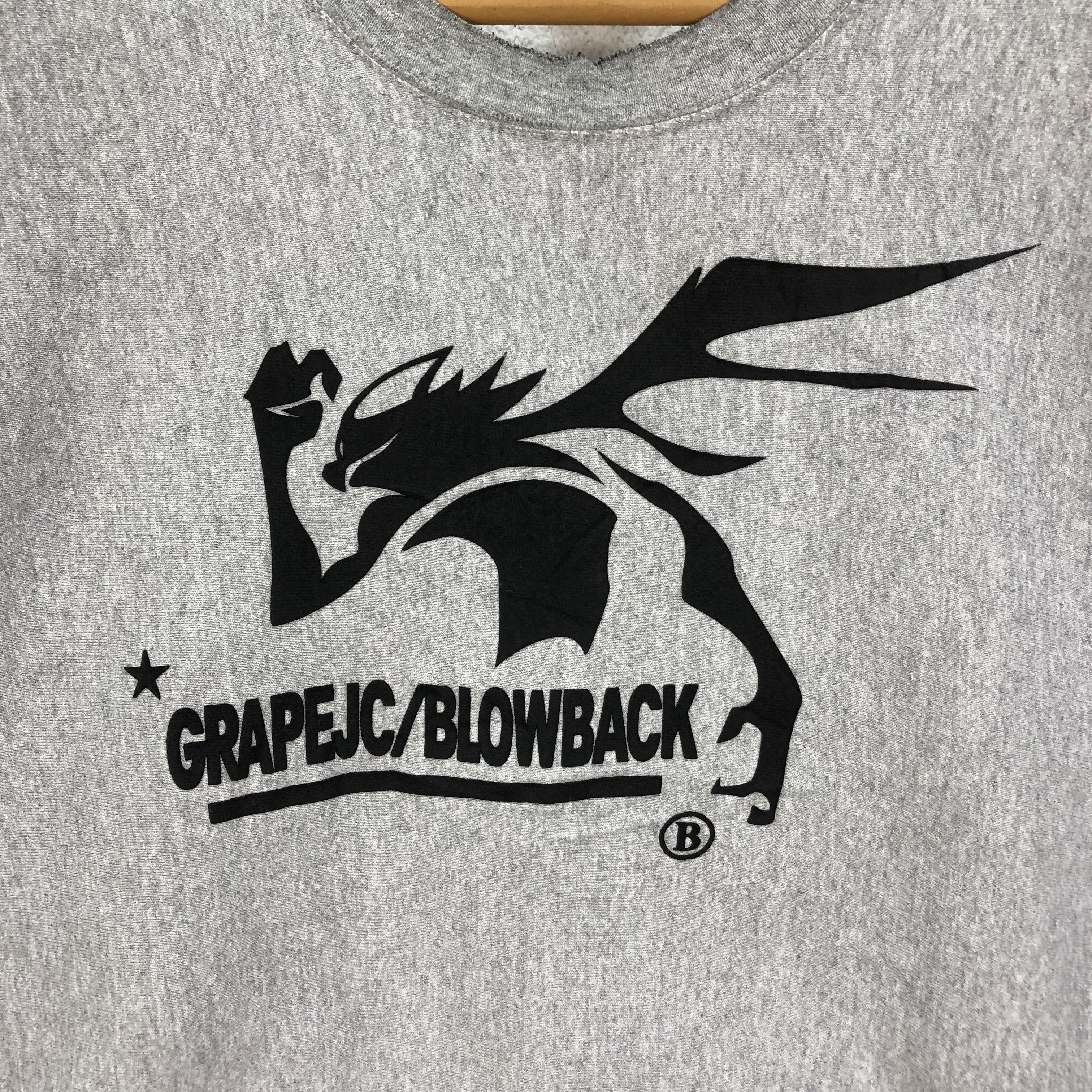 Vintage Vintage TRASHED GRAPEJC/BLOWBACK Sweatshirts #5142-176 Size US L / EU 52-54 / 3 - 3 Thumbnail