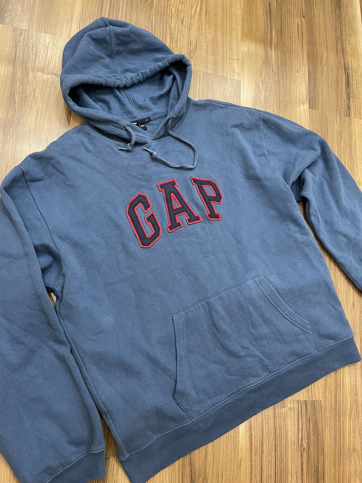 Gap × Vintage Vintage Gap Hoodie Big Logo Y2K Style USA 90s Size US L / EU 52-54 / 3 - 4 Thumbnail