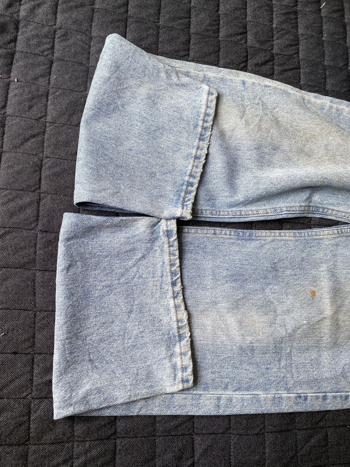 Jean × Vintage × Wrangler Vintage Wrangler Light wash Rusty Denim Jeans Pants Size US 31 - 6 Thumbnail