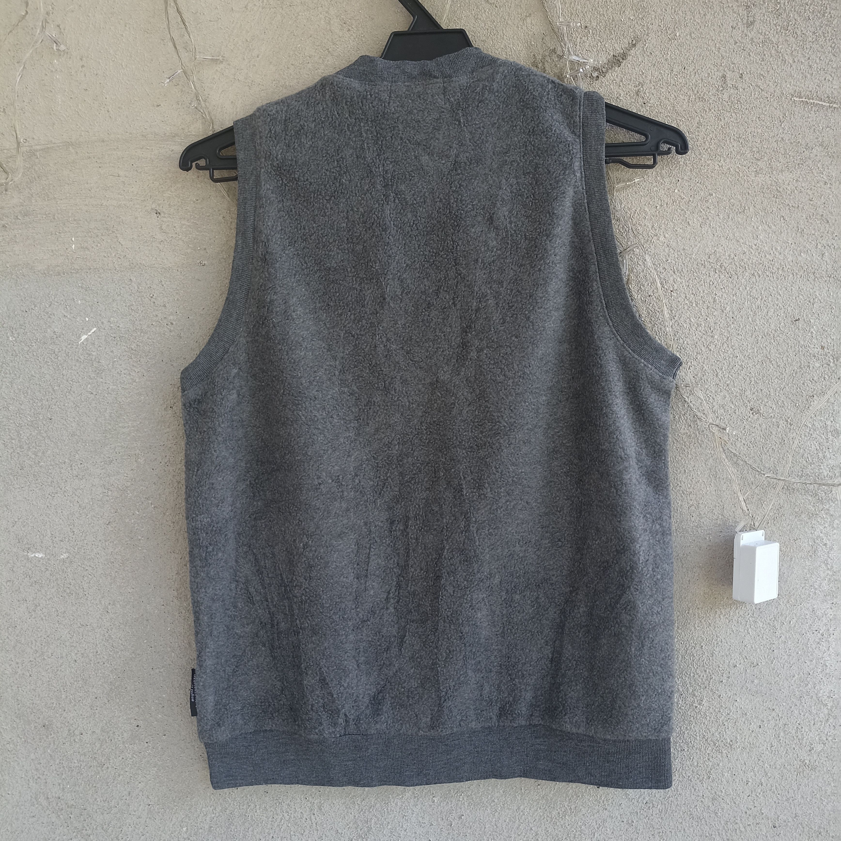 Japanese Brand Body Max Kansai Yamamoto Gray Vest Size US XS / EU 42 / 0 - 6 Thumbnail