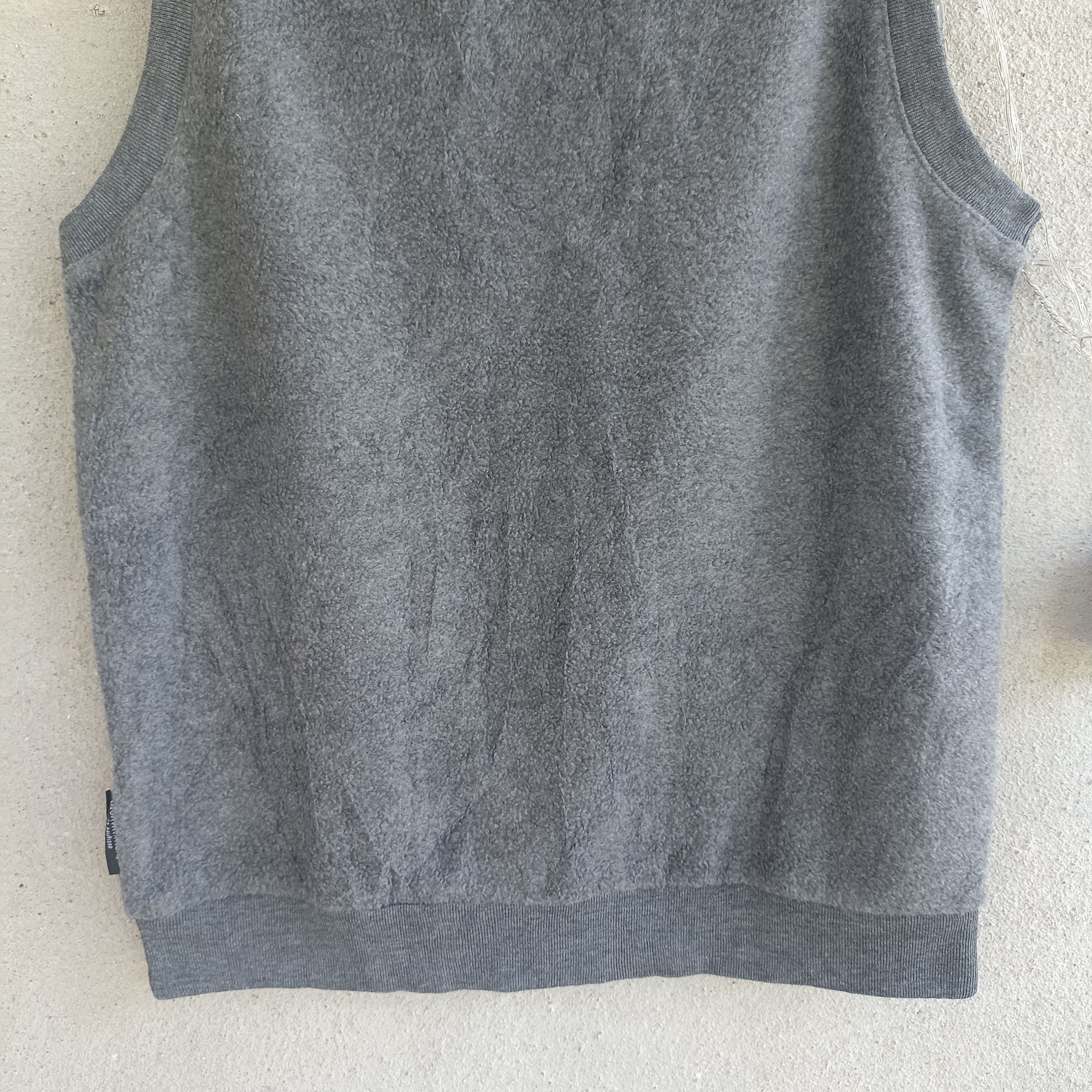 Japanese Brand Body Max Kansai Yamamoto Gray Vest Size US XS / EU 42 / 0 - 8 Thumbnail