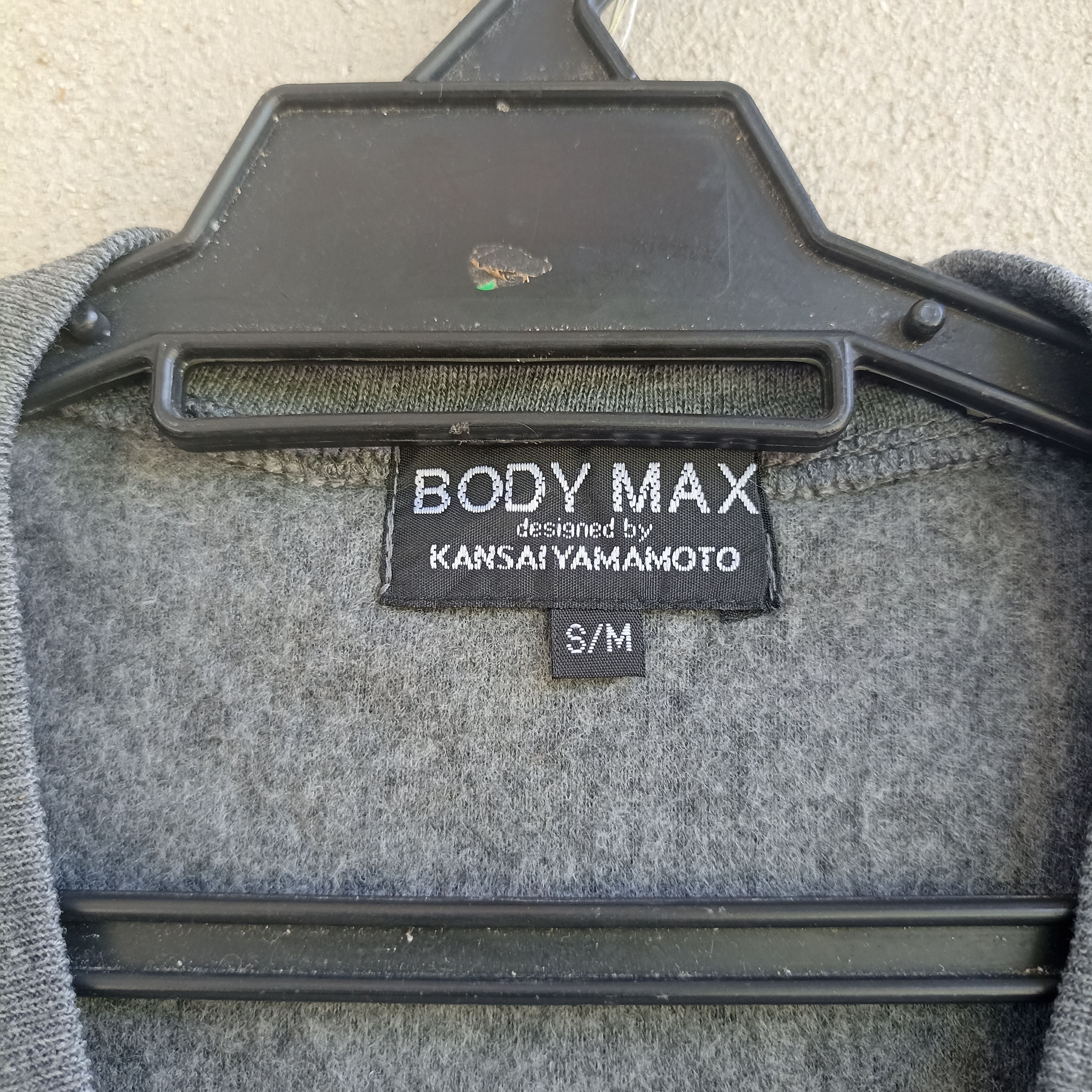 Japanese Brand Body Max Kansai Yamamoto Gray Vest Size US XS / EU 42 / 0 - 4 Thumbnail