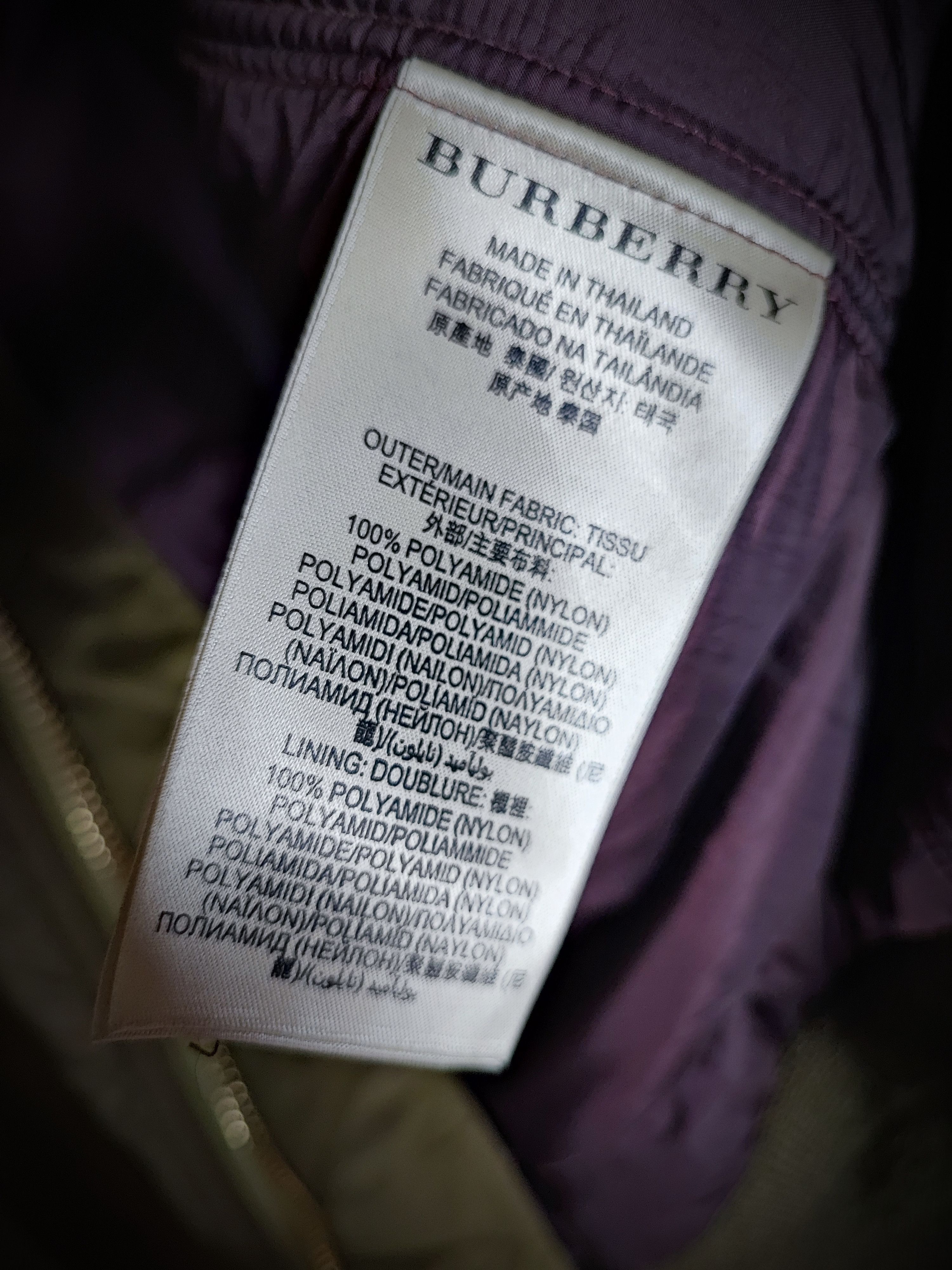 Burberry 🔥SUPER RARE BURBERRY BOMBERS JACKET 🔥 Size US L / EU 52-54 / 3 - 9 Thumbnail
