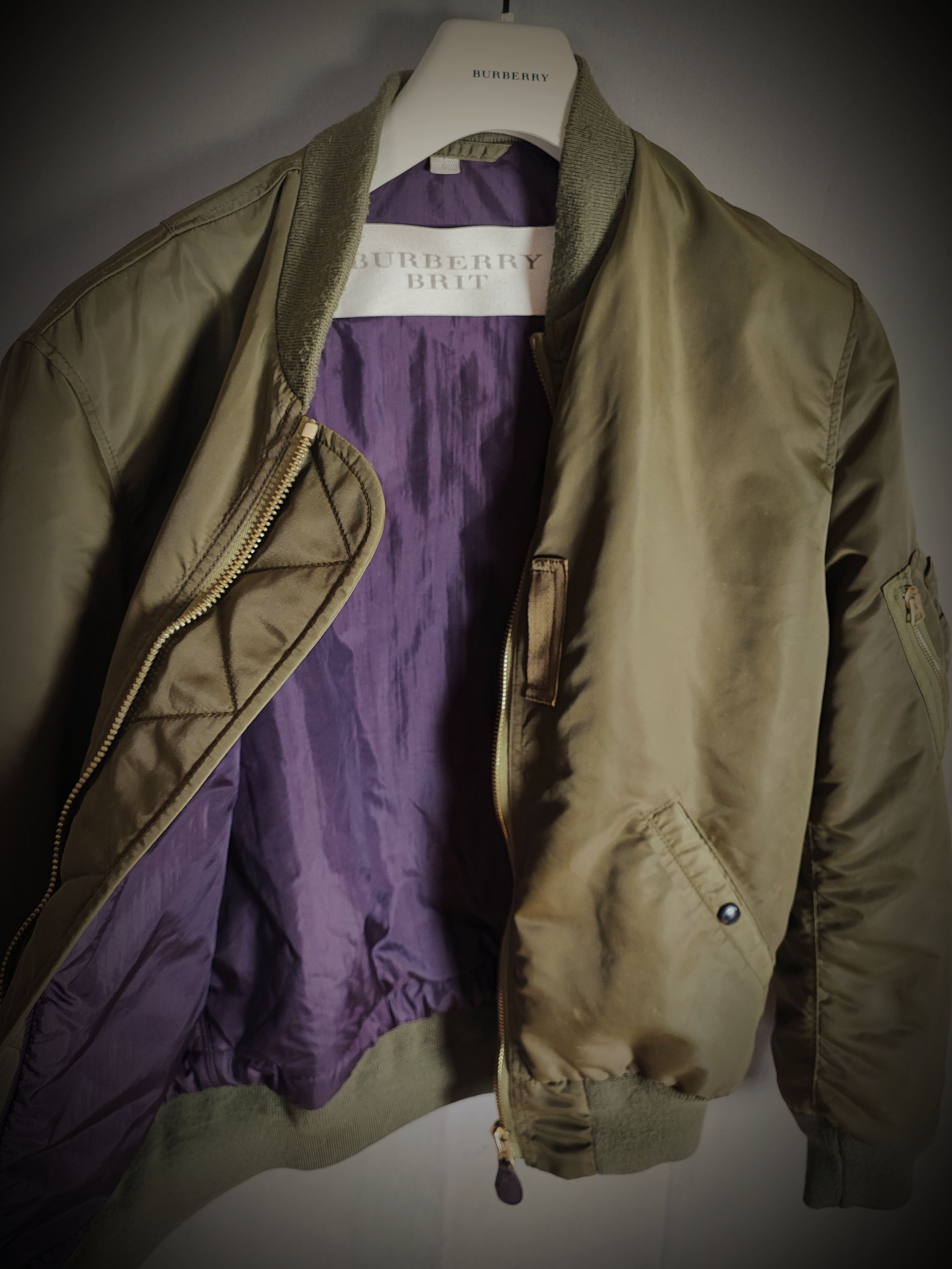 Burberry 🔥SUPER RARE BURBERRY BOMBERS JACKET 🔥 Size US L / EU 52-54 / 3 - 2 Thumbnail