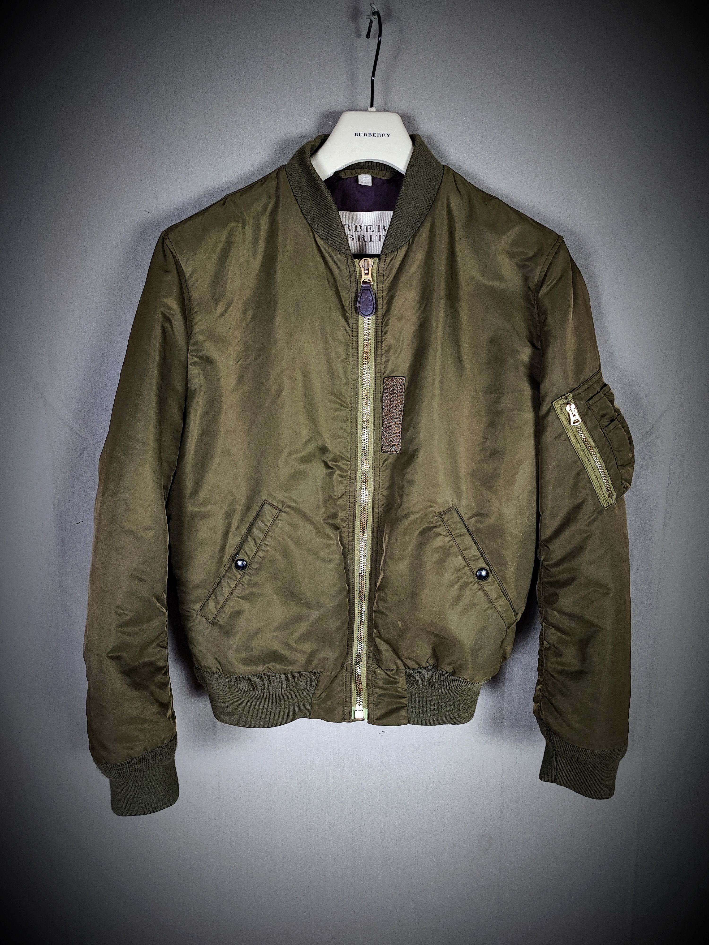 Burberry 🔥SUPER RARE BURBERRY BOMBERS JACKET 🔥 Size US L / EU 52-54 / 3 - 1 Thumbnail