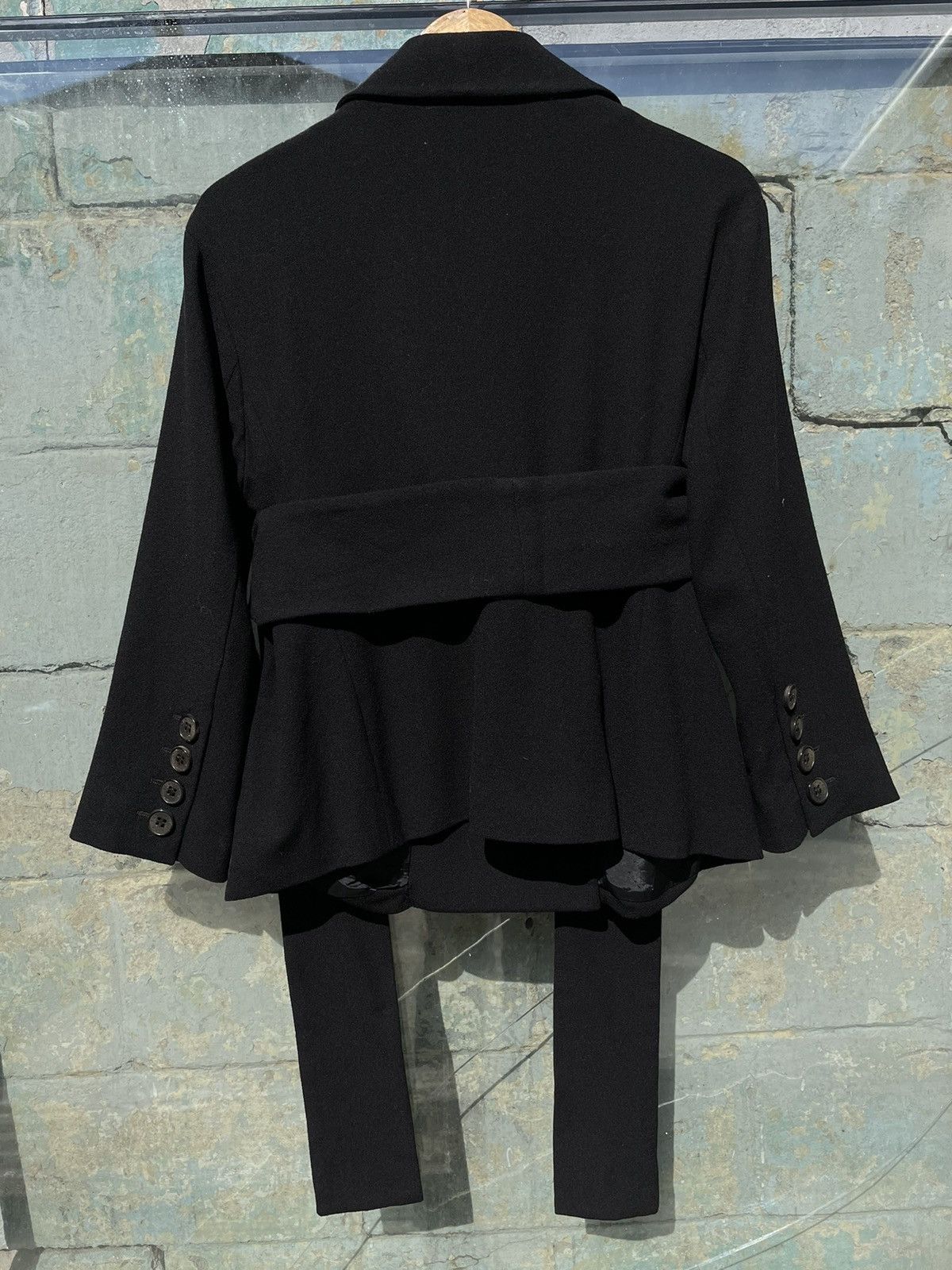 Sonia Rykiel × Vintage Sonia Rykiel Paris Womens Black Blazer Jacket Size 38 M Size M / US 6-8 / IT 42-44 - 7 Thumbnail