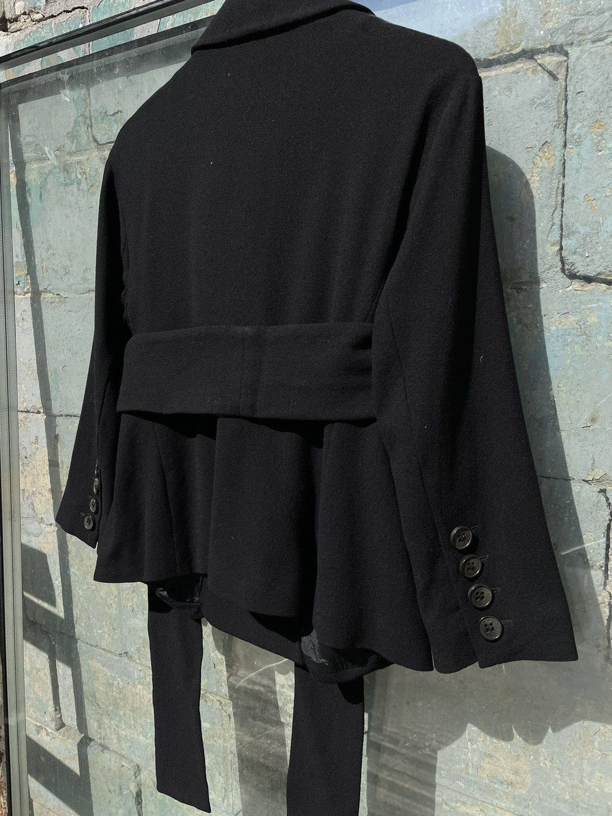 Sonia Rykiel × Vintage Sonia Rykiel Paris Womens Black Blazer Jacket Size 38 M Size M / US 6-8 / IT 42-44 - 8 Thumbnail