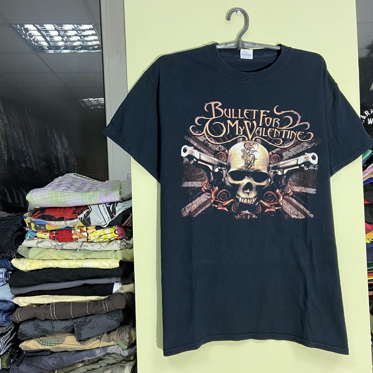 Vintage Vintage Y2K Bullet For My Valentine Band Tee Graphic Punk M Size US M / EU 48-50 / 2 - 3 Thumbnail