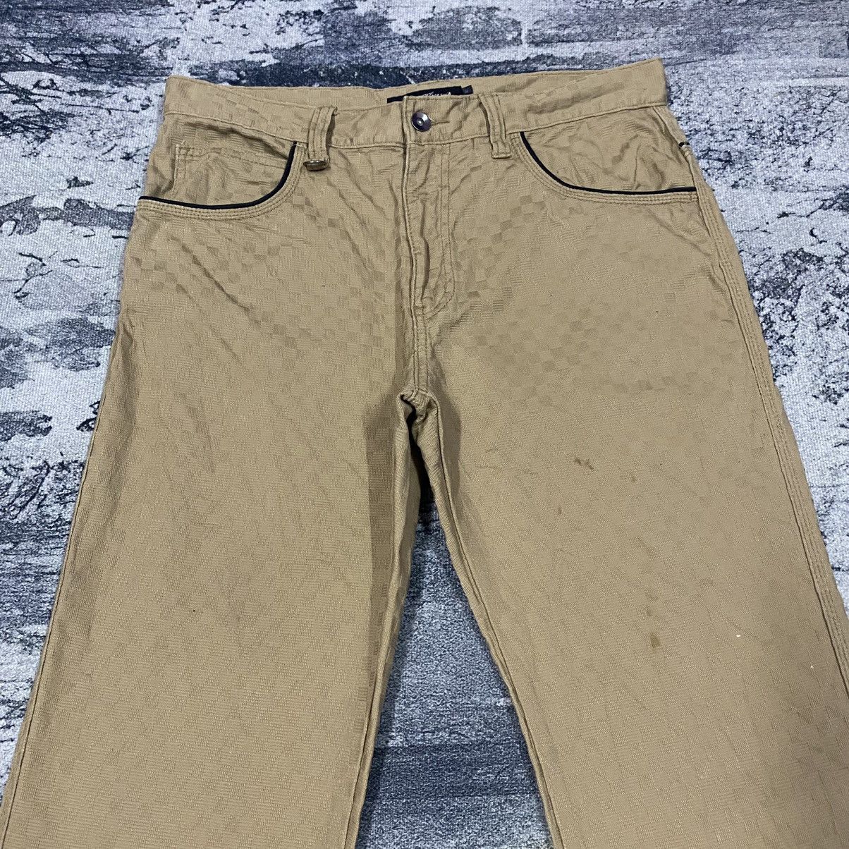 Japanese Brand × Vintage Vintage Checkered Board Plaid Pant Size US 34 / EU 50 - 1 Thumbnail