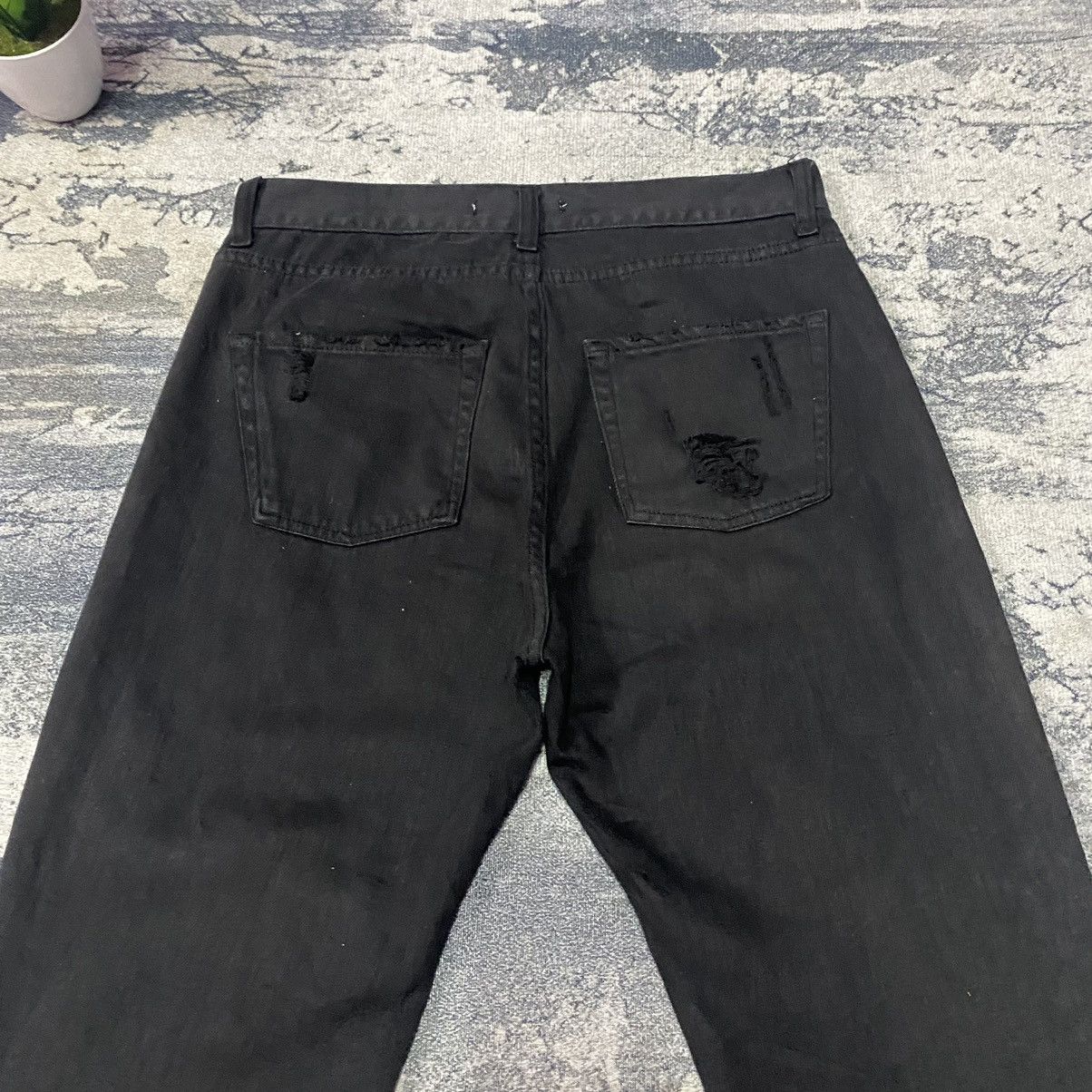 Vintage Vintage Designer Michela Mii Skinny Distressed Style Jeans Size US 30 / EU 46 - 11 Thumbnail