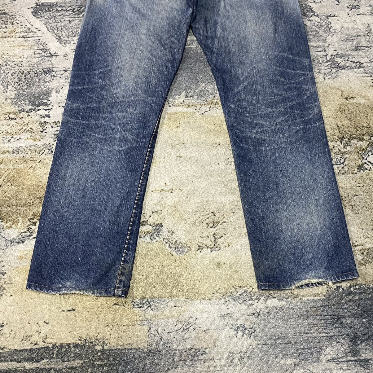 Japanese Brand × Vintage Gcw23🔥Vintage Japanese Edwin Stright Cut Distressed Jeans Size US 32 / EU 48 - 11 Thumbnail