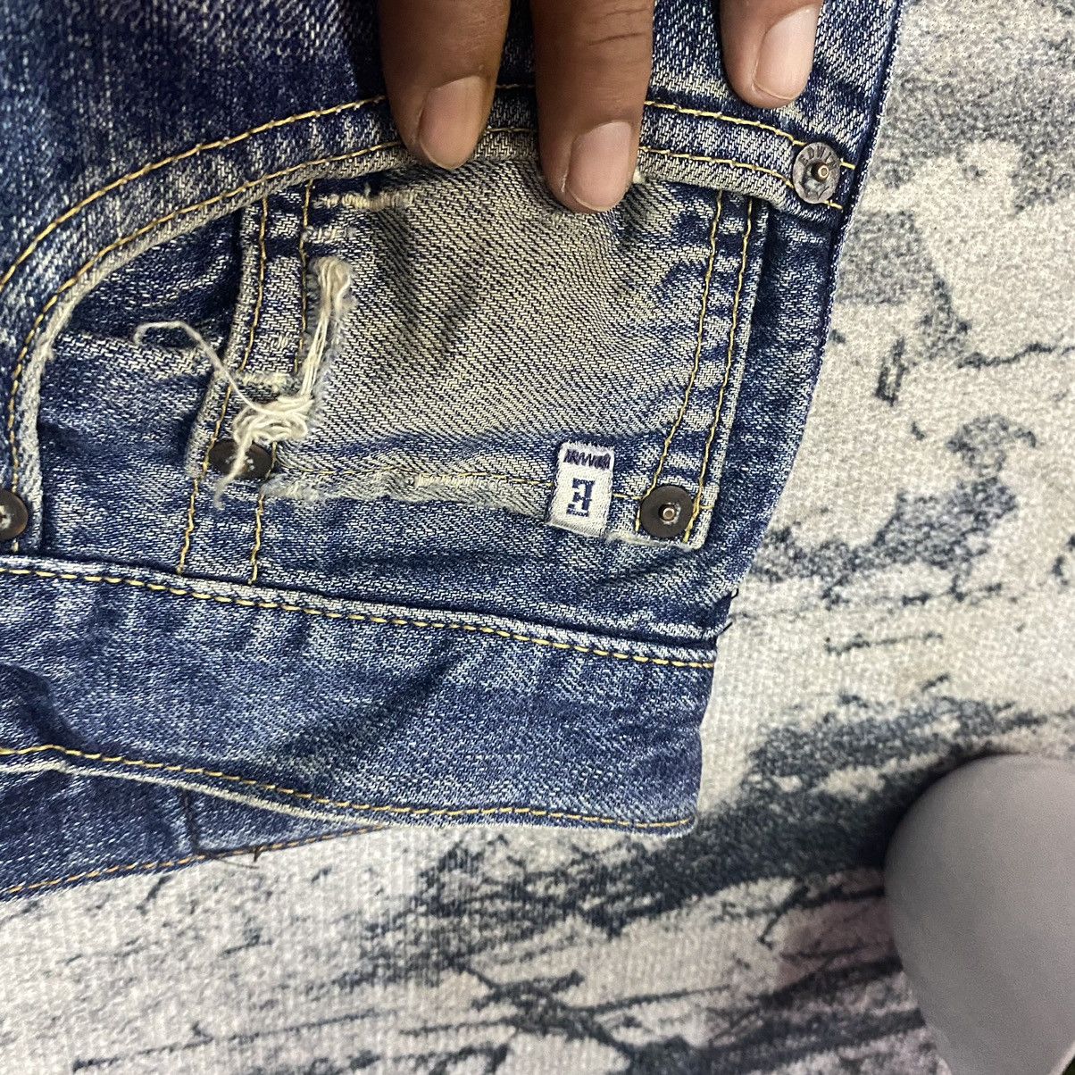 Japanese Brand × Vintage Gcw23🔥Vintage Japanese Edwin Stright Cut Distressed Jeans Size US 32 / EU 48 - 7 Thumbnail