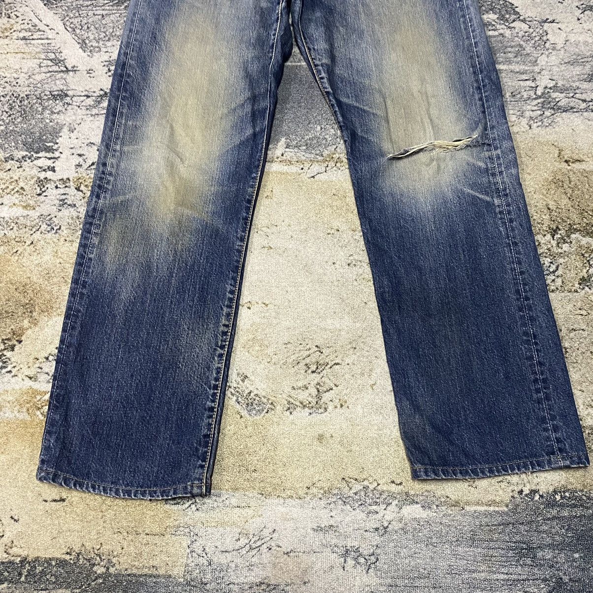 Japanese Brand × Vintage Gcw23🔥Vintage Japanese Edwin Stright Cut Distressed Jeans Size US 32 / EU 48 - 5 Thumbnail