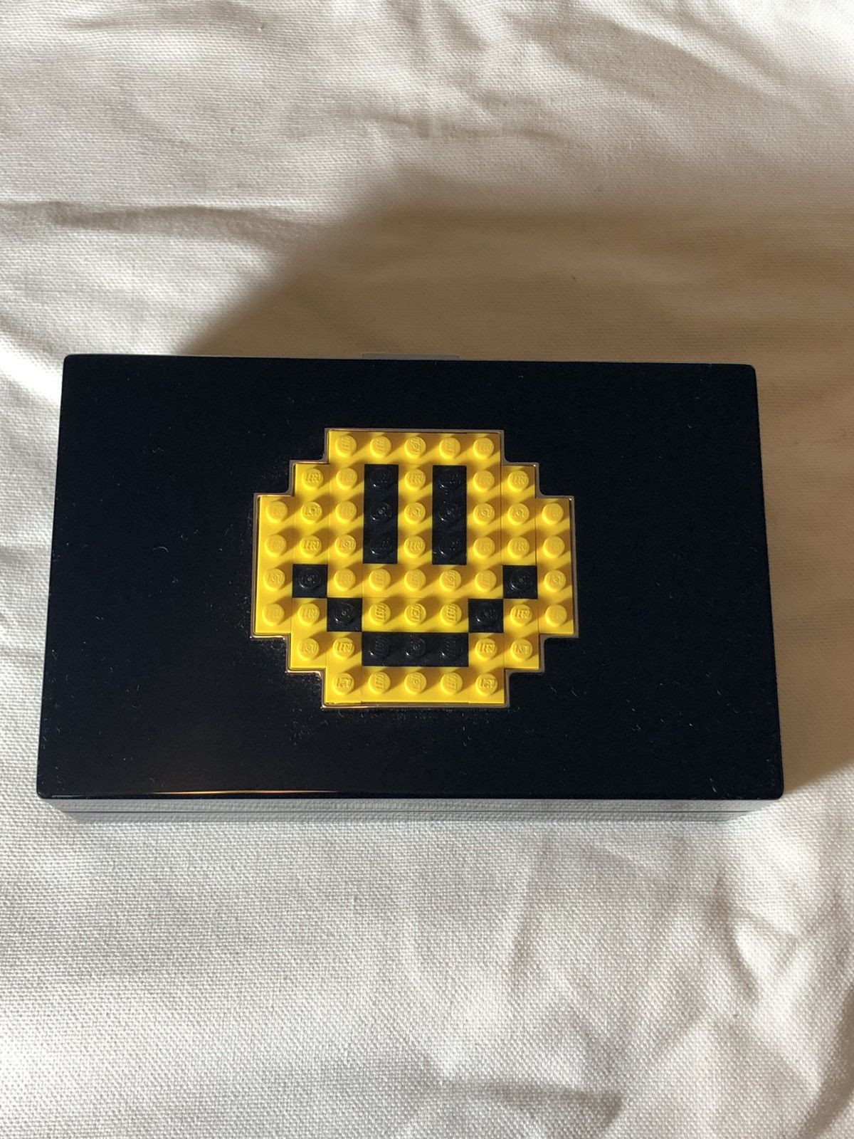 Vintage Les Petits Joueurs Black Grace Smile Perspex Clutch Size ONE SIZE - 6 Thumbnail