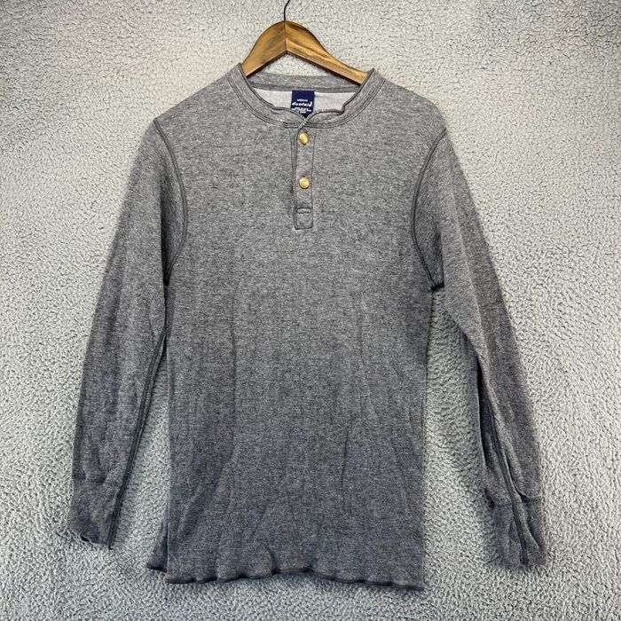 Vintage Vintage Duofold Shirt Men's Medium Gray Henley Thermal Long ...