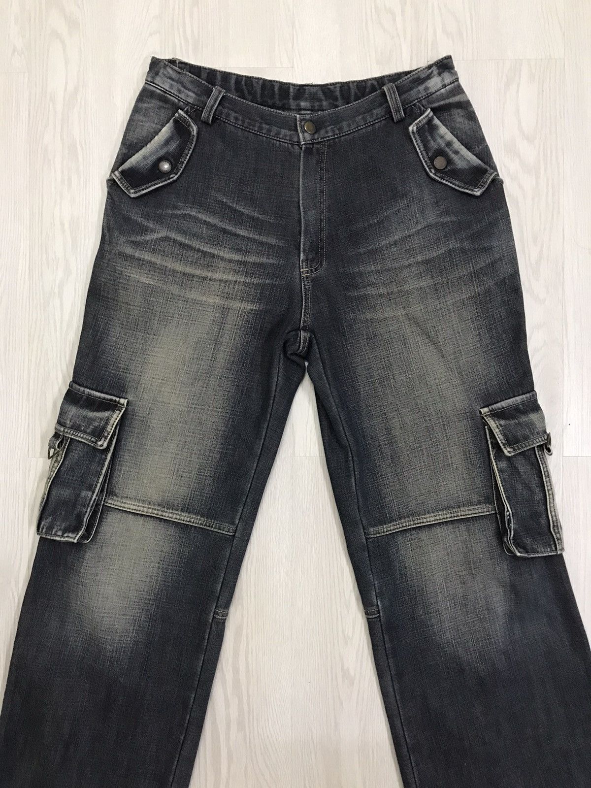 Marc Jacobs Marc Jacobs Cargo Pants Multipocket Jeans Size 28" / US 6 / IT 42 - 3 Thumbnail
