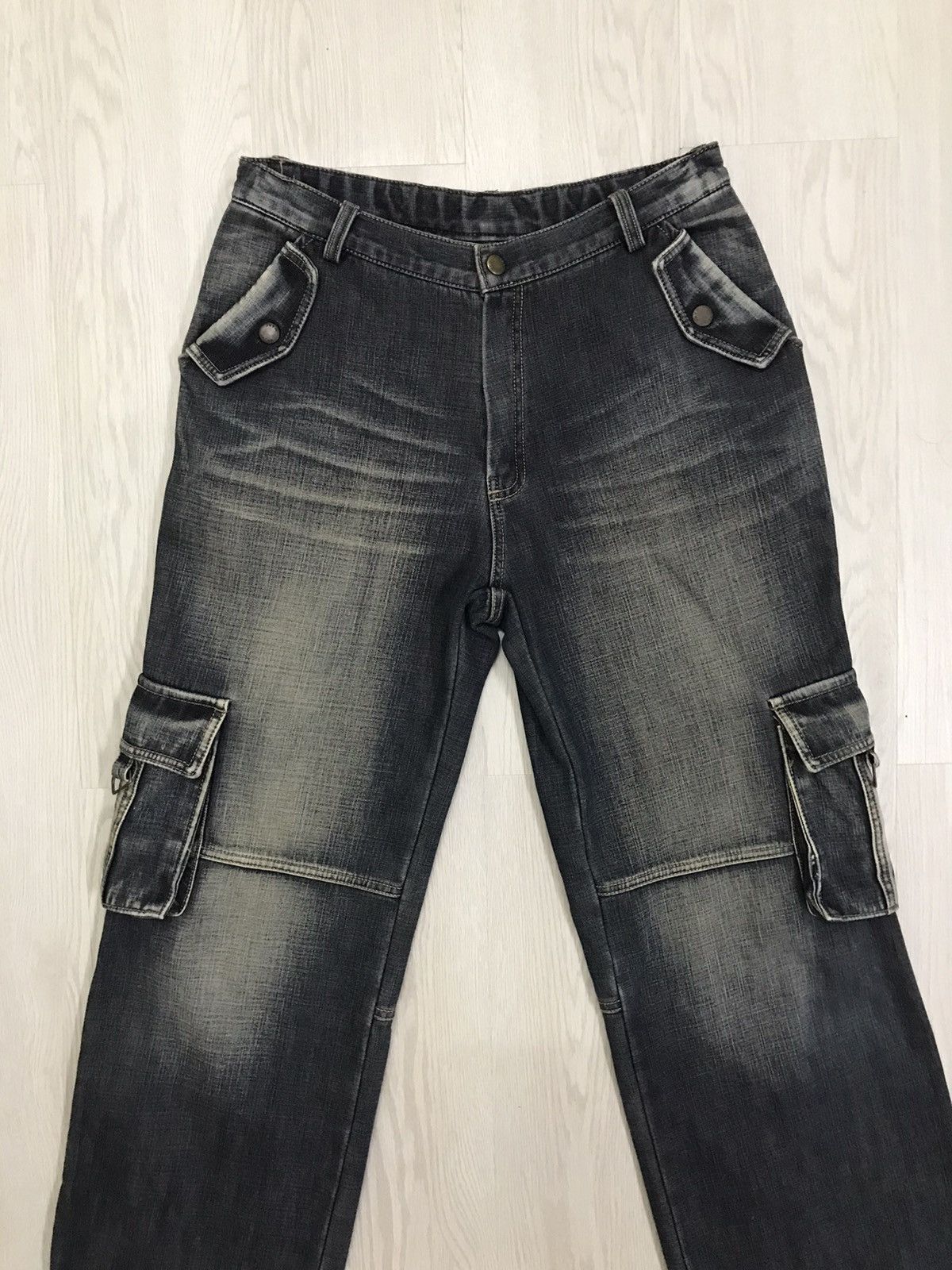 Marc Jacobs Marc Jacobs Cargo Pants Multipocket Jeans Size 28" / US 6 / IT 42 - 5 Thumbnail