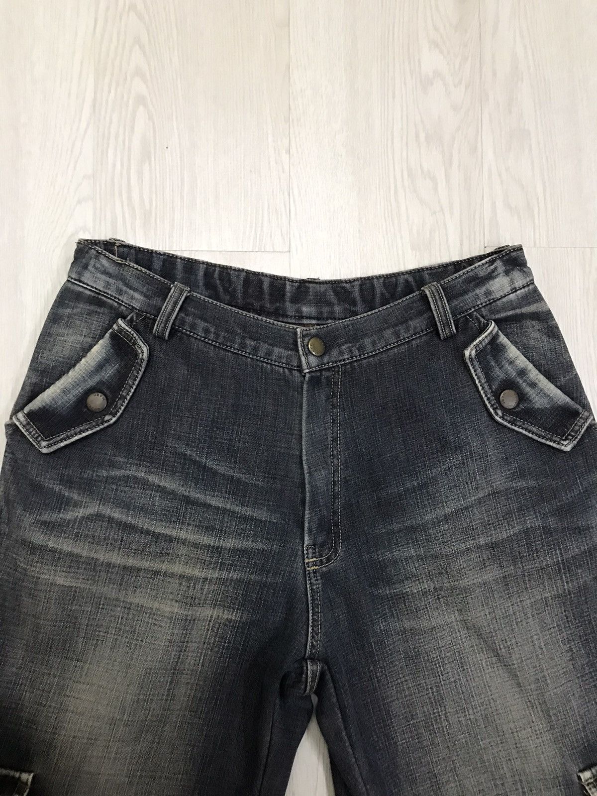 Marc Jacobs Marc Jacobs Cargo Pants Multipocket Jeans Size 28" / US 6 / IT 42 - 10 Thumbnail