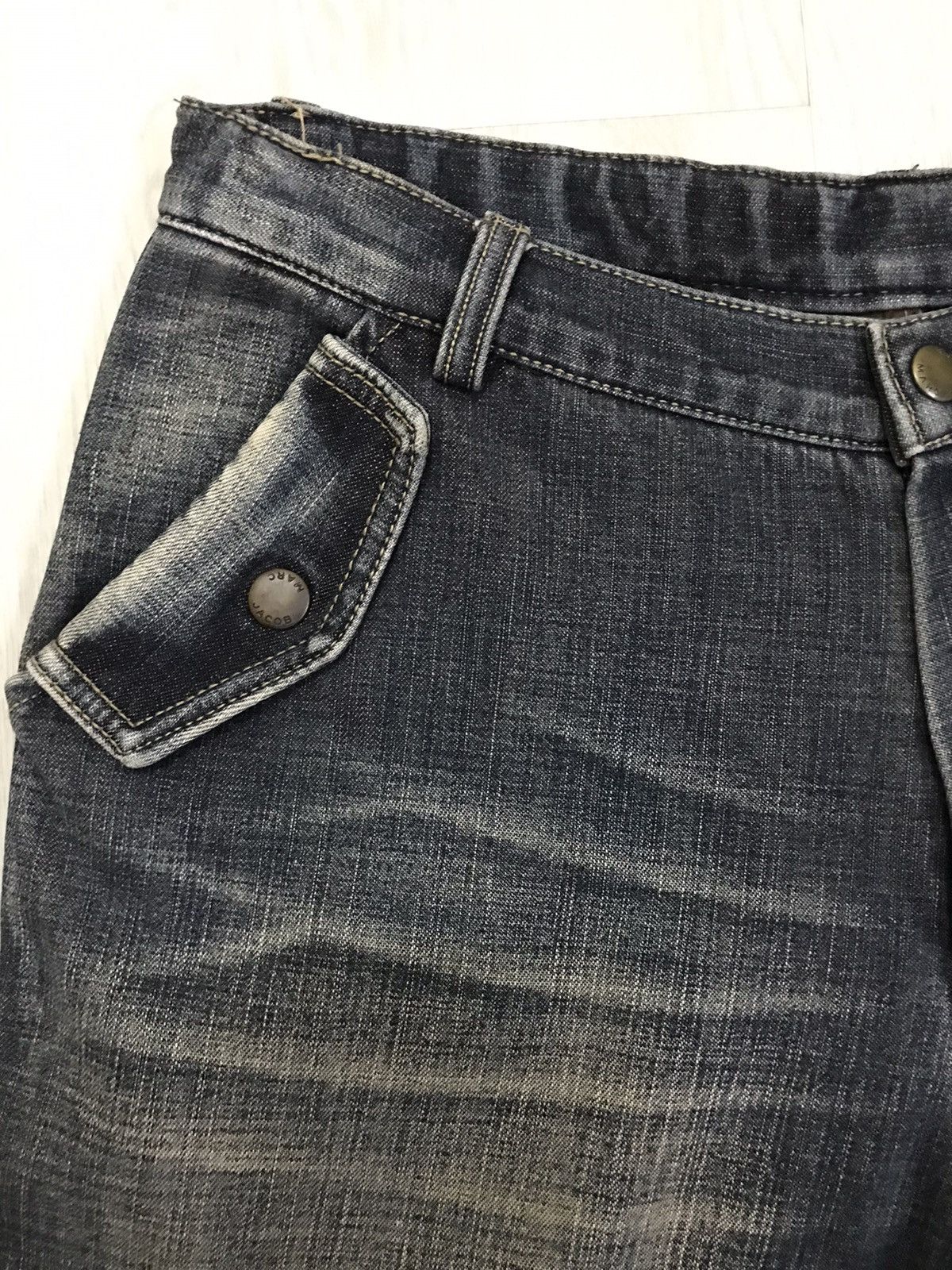 Marc Jacobs Marc Jacobs Cargo Pants Multipocket Jeans Size 28" / US 6 / IT 42 - 12 Thumbnail