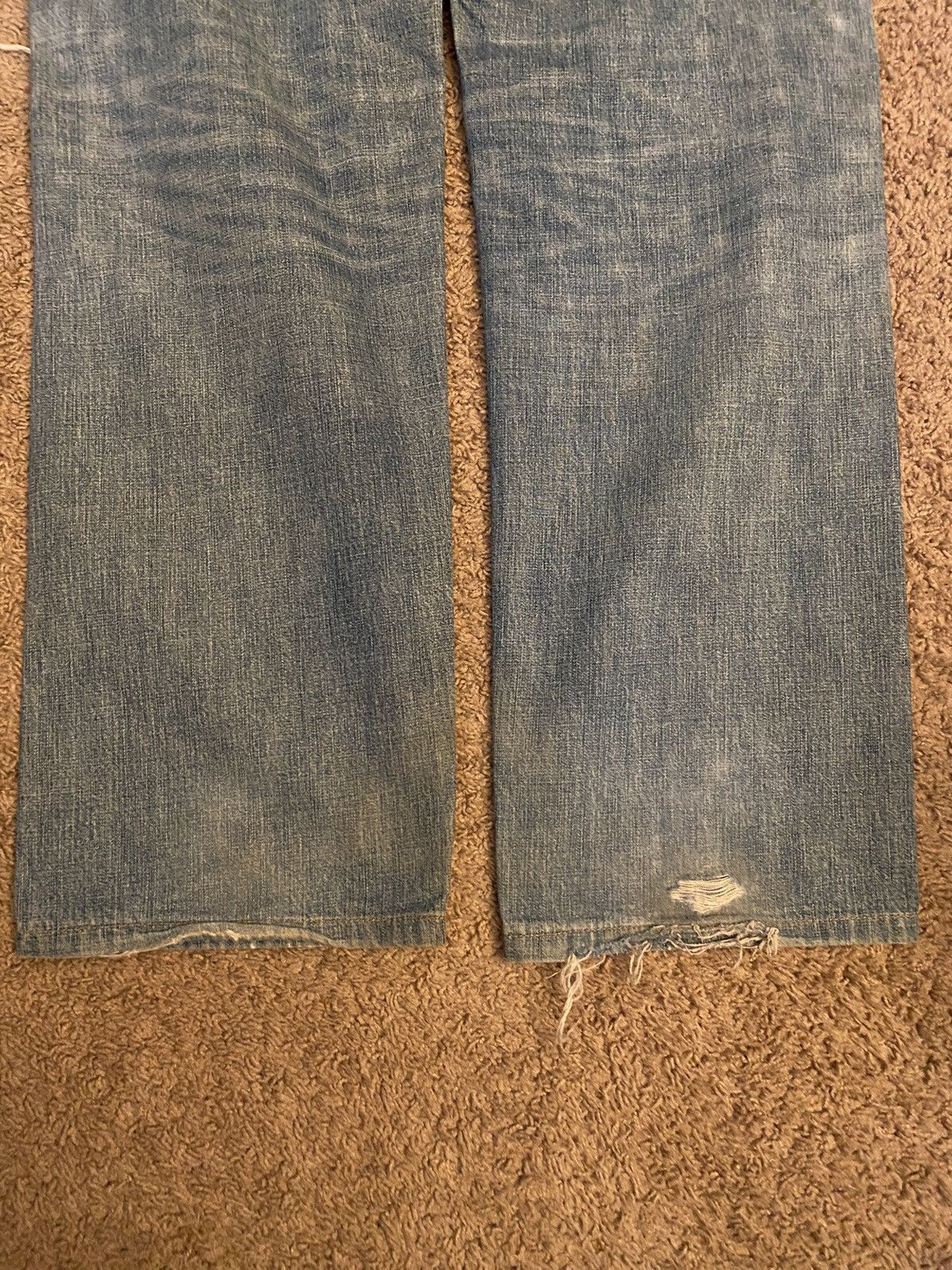 Needles Blue Distressed Denim Size US 32 / EU 48 - 6 Thumbnail