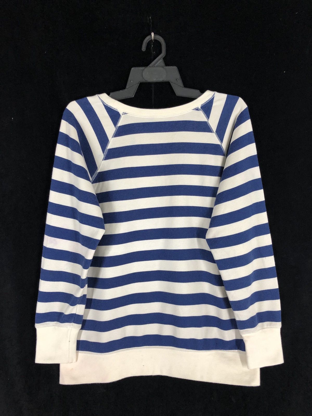 Cartoon Network × Uniqlo × Vintage POPEYE The Sailarman Cartoon TV Striped Shirt Sweatshirt Size US XL / EU 56 / 4 - 2 Thumbnail