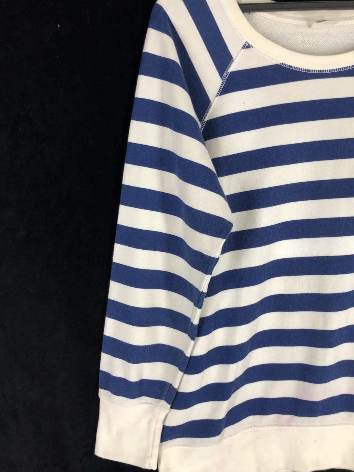 Cartoon Network × Uniqlo × Vintage POPEYE The Sailarman Cartoon TV Striped Shirt Sweatshirt Size US XL / EU 56 / 4 - 4 Thumbnail