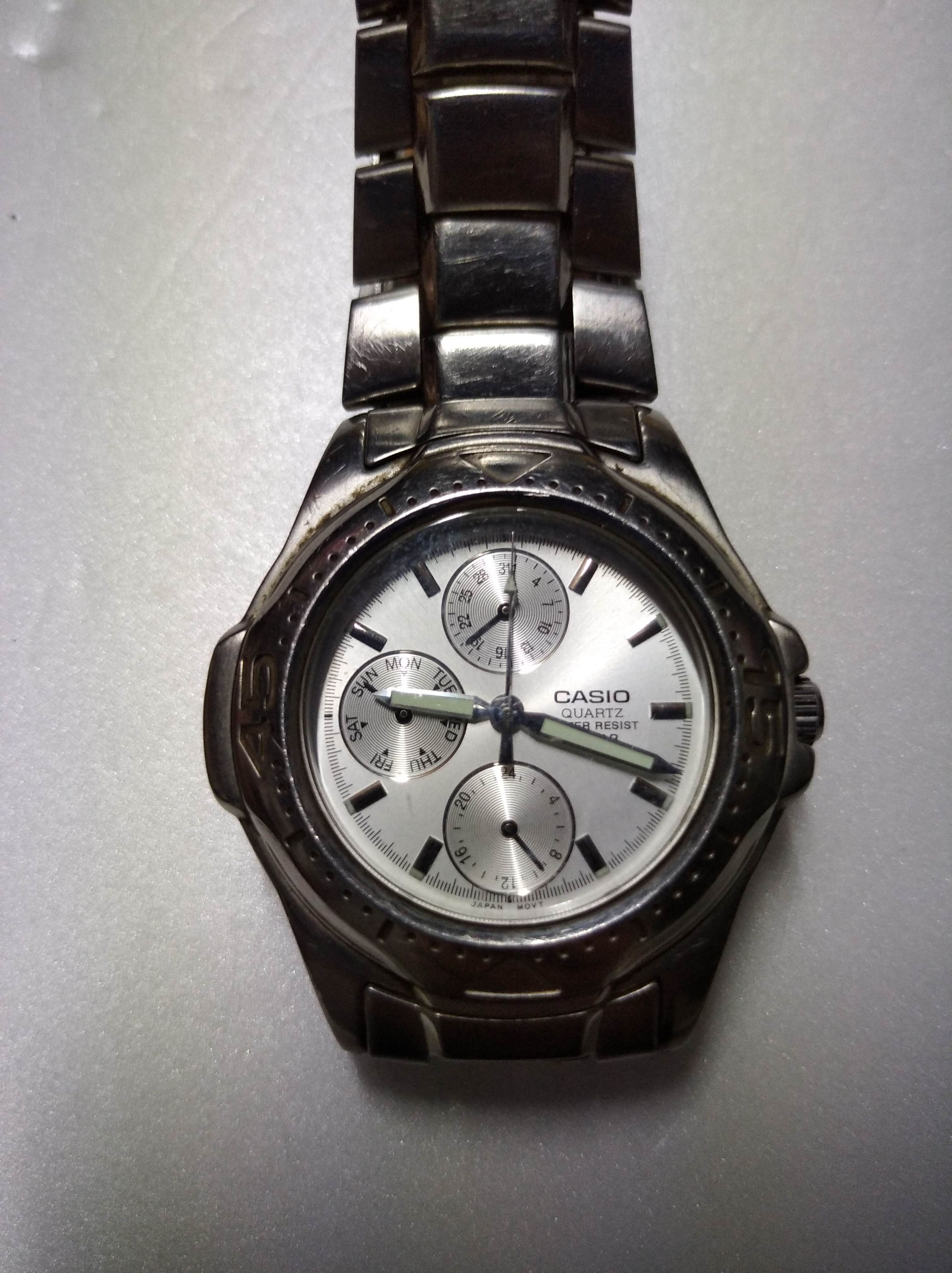 Casio Mtd-1046 Quartz Watch, Men's
