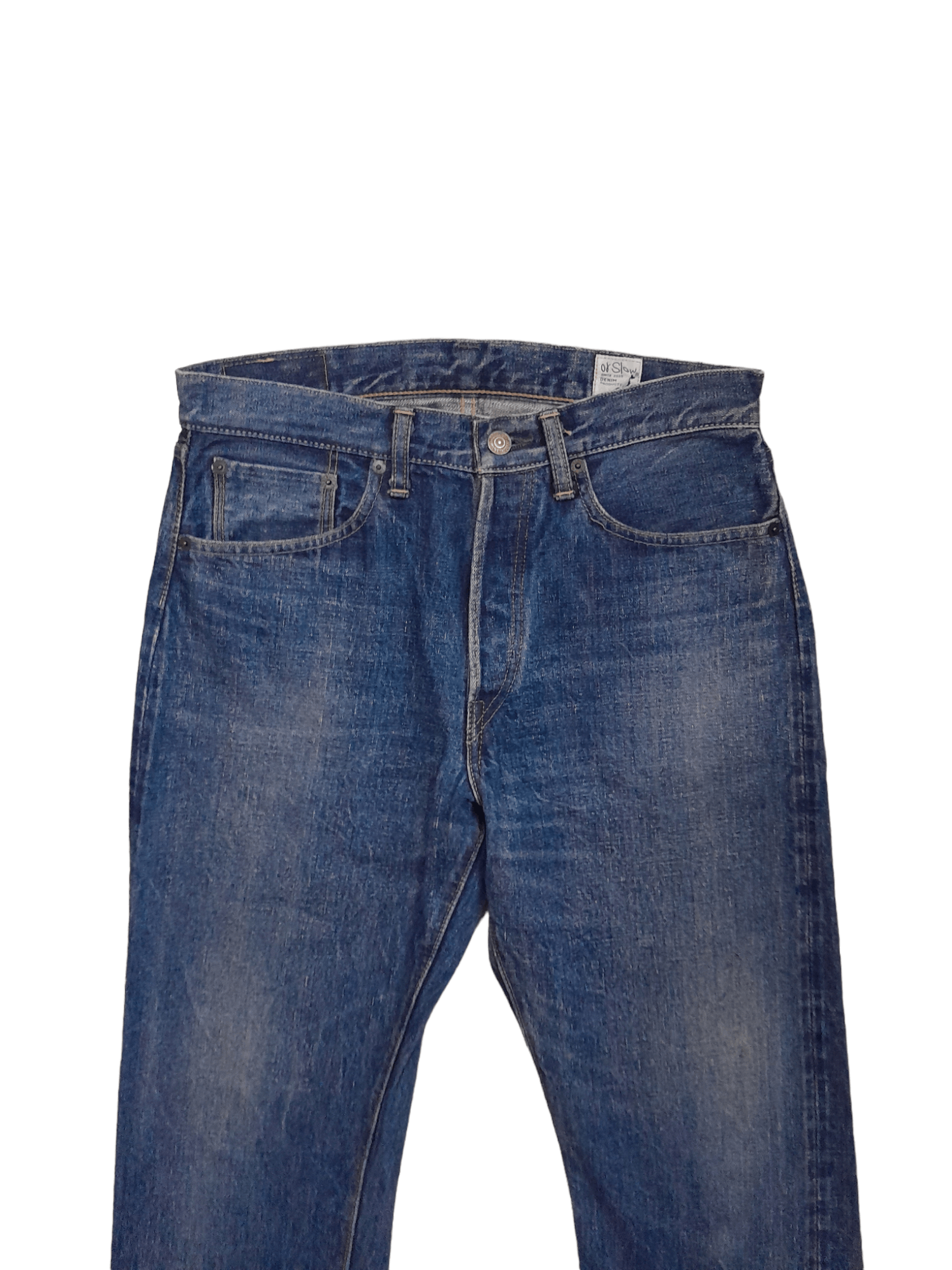 Orslow Orslow 105 Selvedge Japan Denim 1 year wash (E675) Size US 30 / EU 46 - 6 Thumbnail