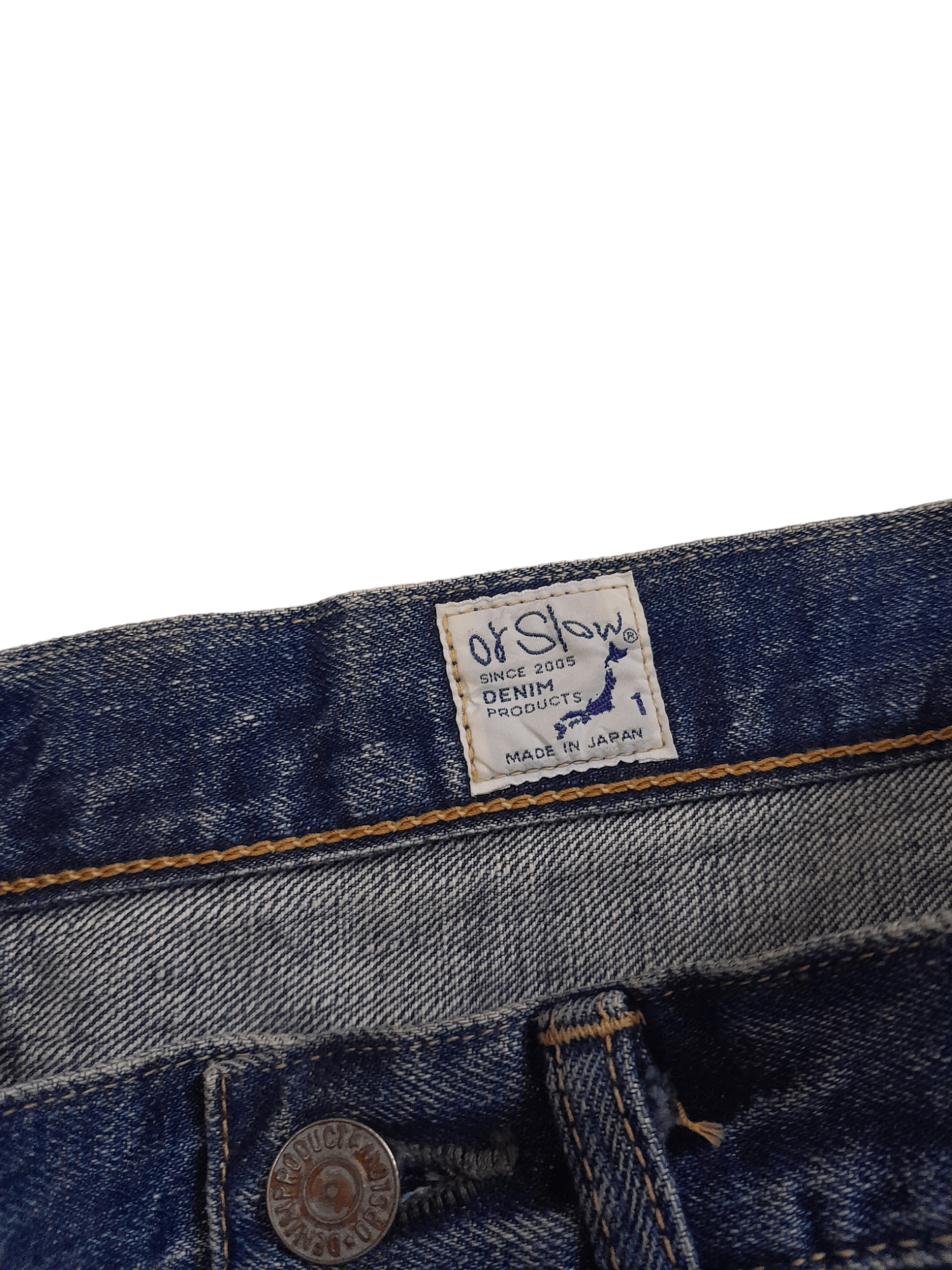 Orslow Orslow 105 Selvedge Japan Denim 1 year wash (E675) Size US 30 / EU 46 - 8 Thumbnail