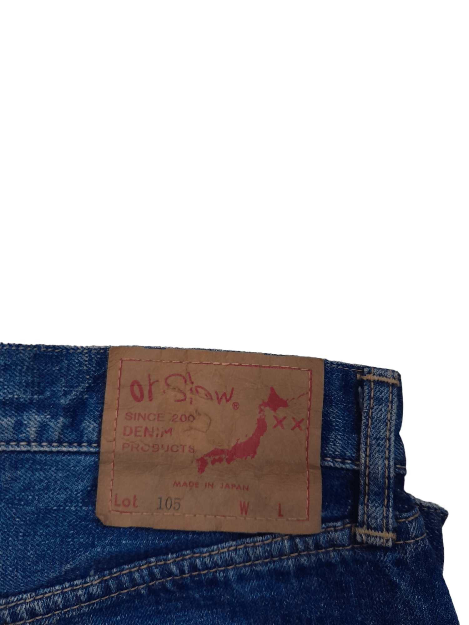 Orslow Orslow 105 Selvedge Japan Denim 1 year wash (E675) Size US 30 / EU 46 - 4 Thumbnail