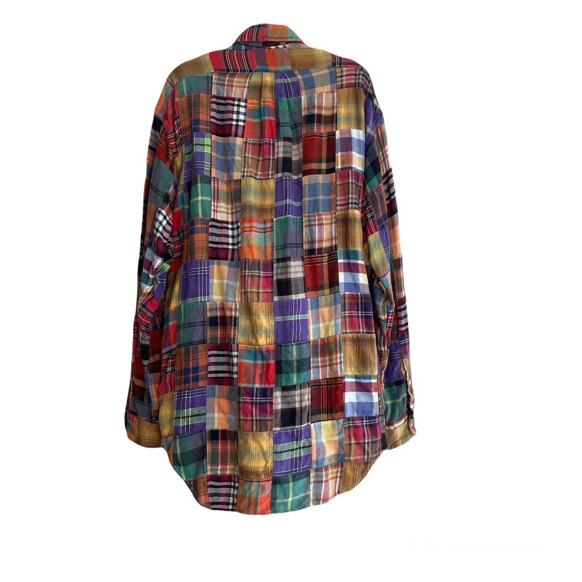 Polo Ralph Lauren Vintage Polo Ralph Lauren Flannel Patchwork Blake Oversized Size US S / EU 44-46 / 1 - 2 Thumbnail