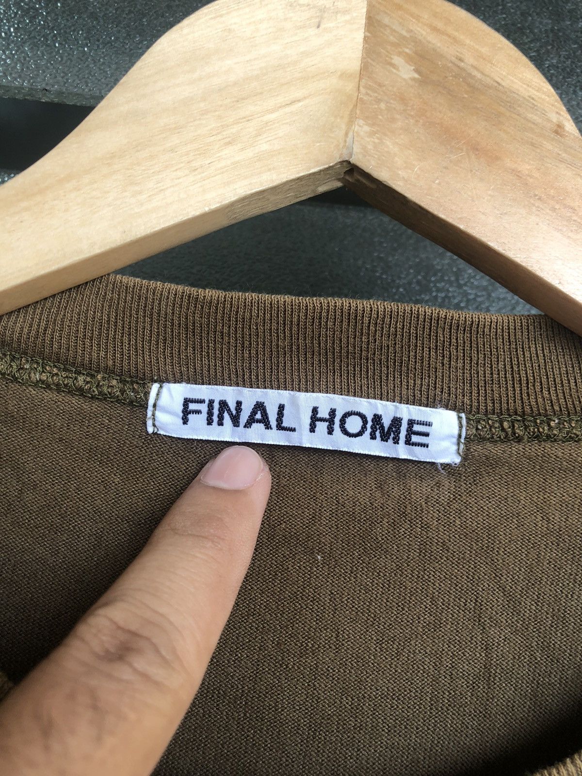Final Home Rare Vintage Final Home Clothing Solutions Faded Brown Shirt Size US M / EU 48-50 / 2 - 5 Thumbnail