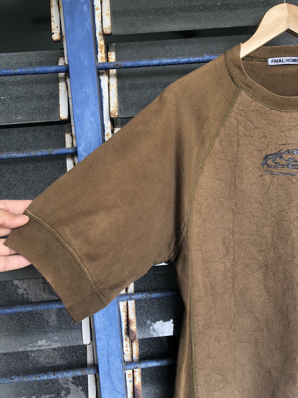 Final Home Rare Vintage Final Home Clothing Solutions Faded Brown Shirt Size US M / EU 48-50 / 2 - 7 Thumbnail