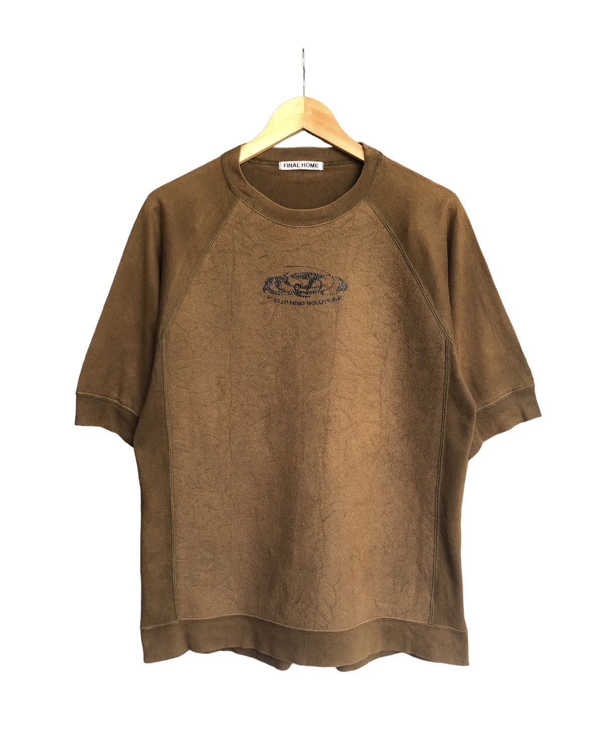 Final Home Rare Vintage Final Home Clothing Solutions Faded Brown Shirt Size US M / EU 48-50 / 2 - 1 Thumbnail