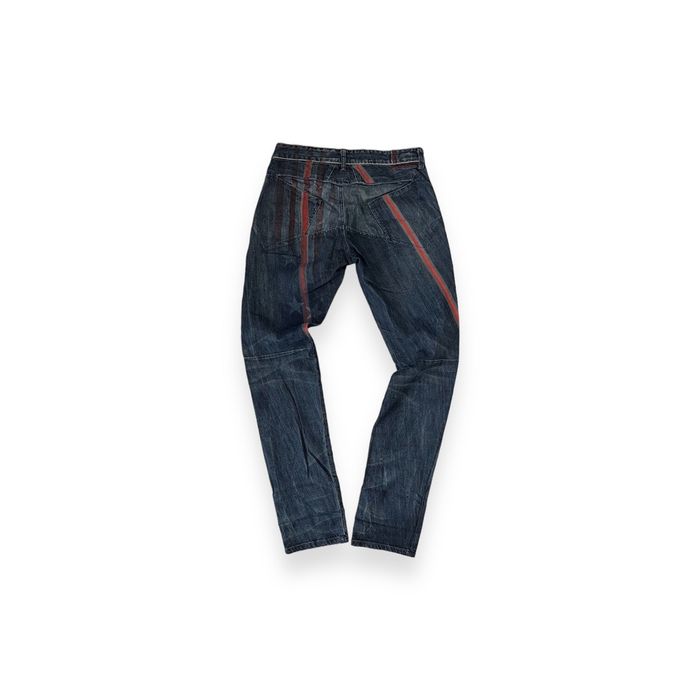 Jeans Ciré Effet Cuir Girbaud - Taille 33 (42-44) - Neuf Avec étiquettes - Coupe Slim