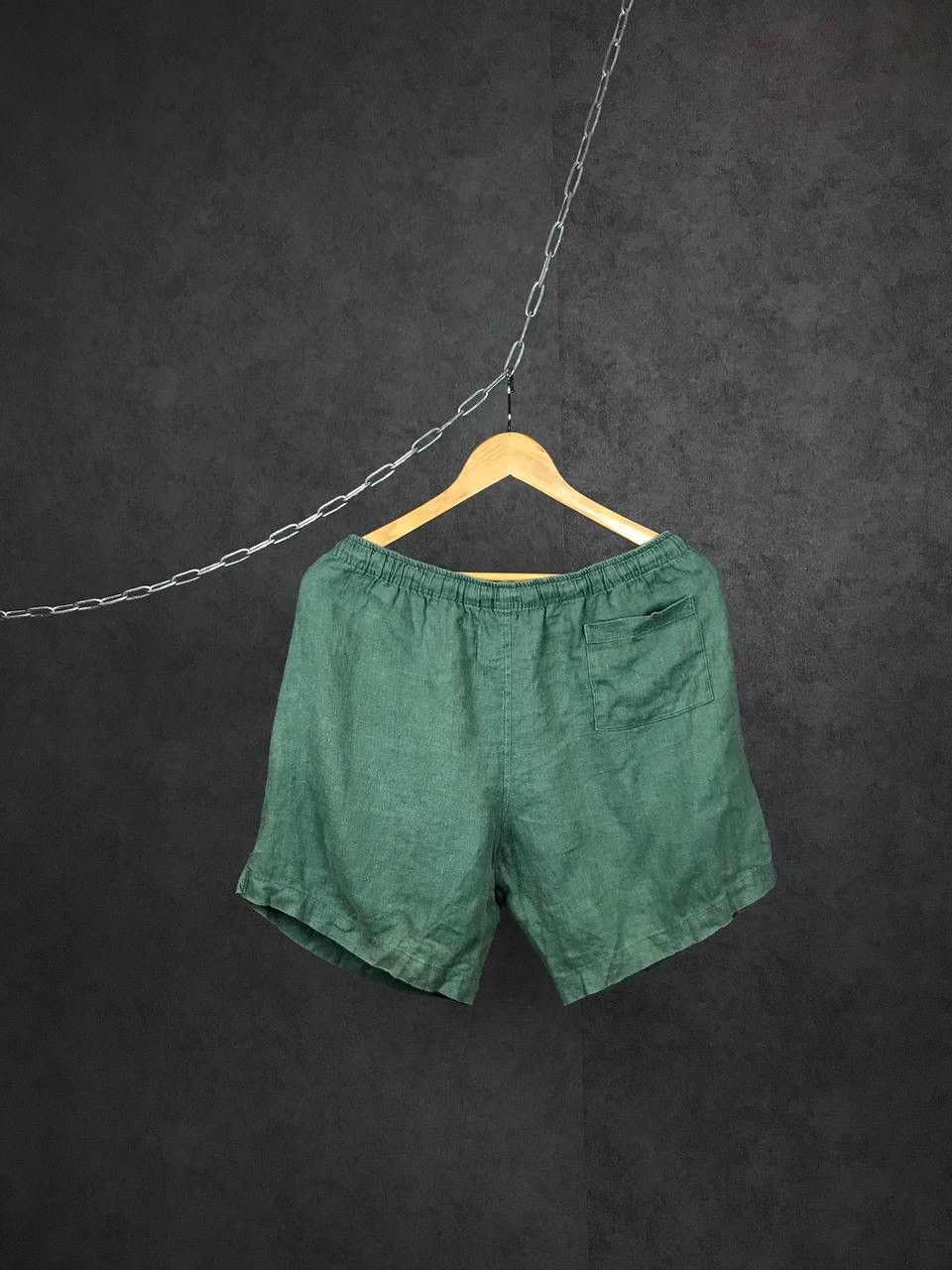 Alex Crane × Designer Alex Crane designer luxury made in USA linen shorts Size US 34 / EU 50 - 4 Thumbnail