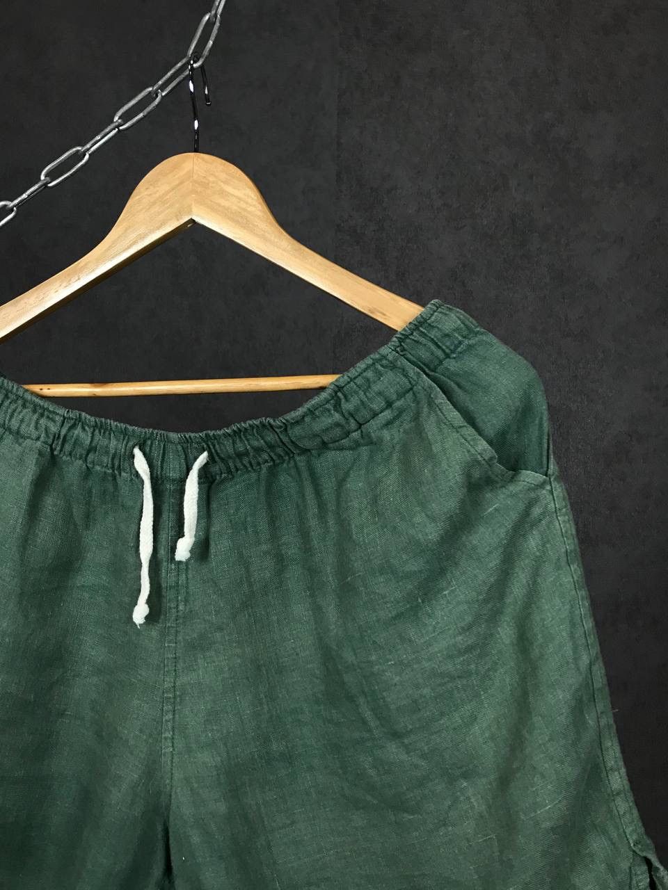 Alex Crane × Designer Alex Crane designer luxury made in USA linen shorts Size US 34 / EU 50 - 2 Thumbnail