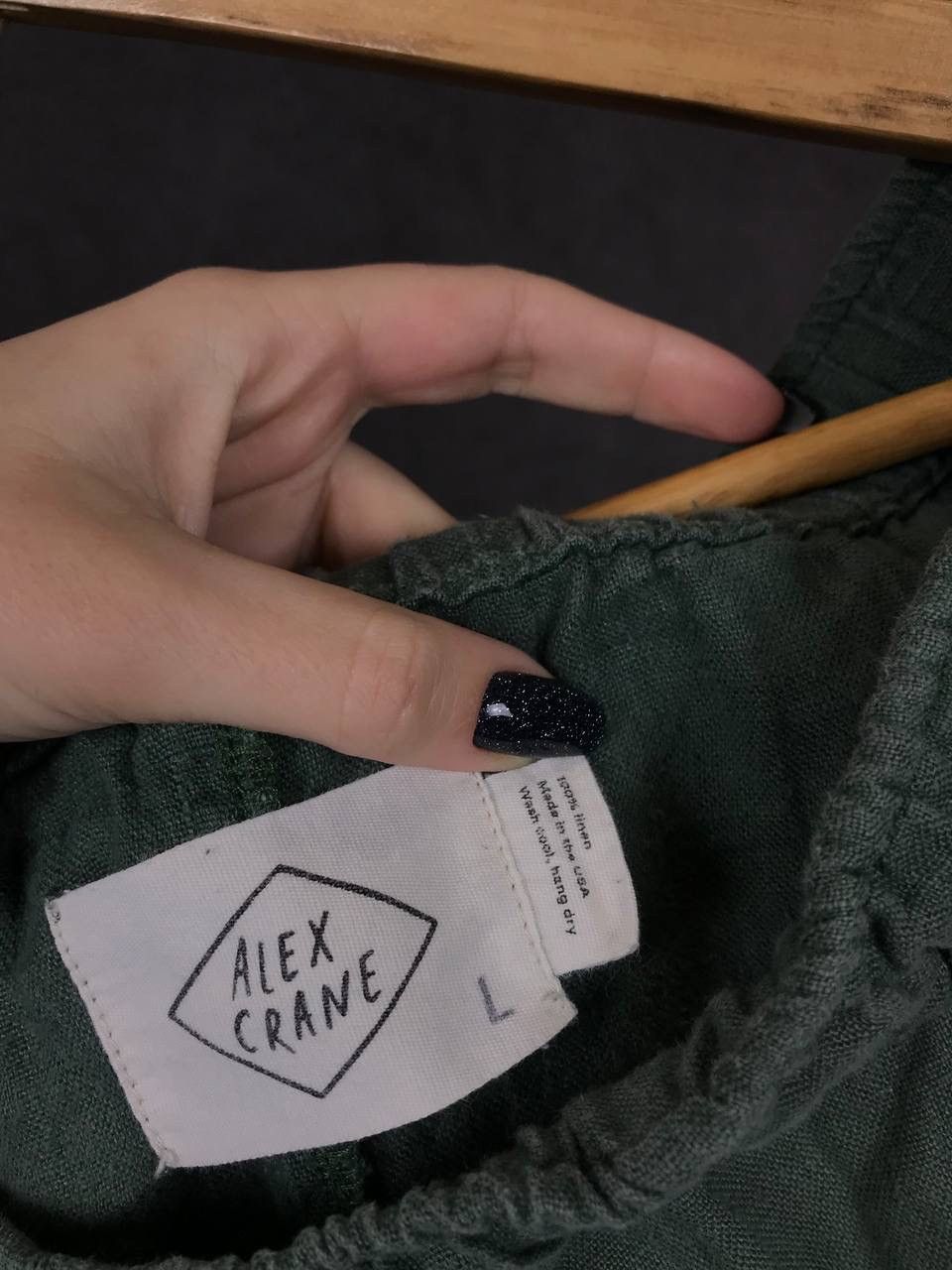 Alex Crane × Designer Alex Crane designer luxury made in USA linen shorts Size US 34 / EU 50 - 3 Thumbnail