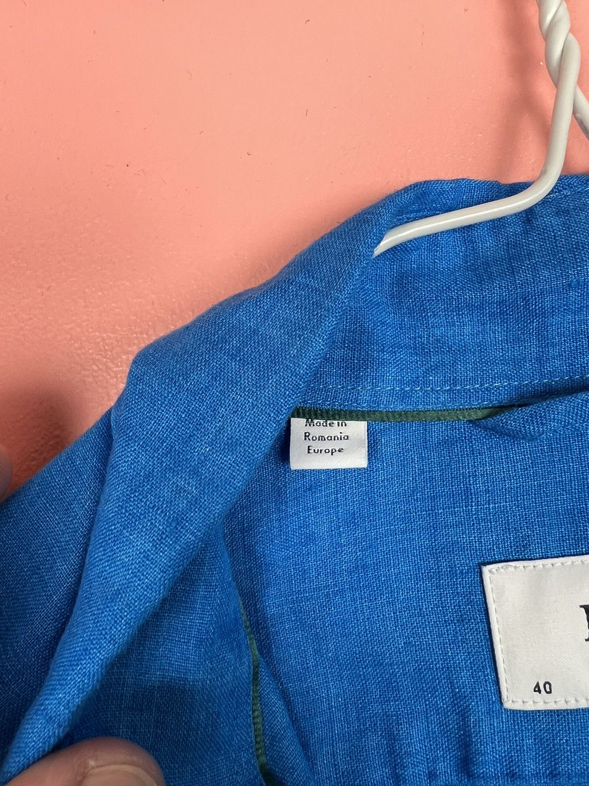 Eton Eton linen short sleeve shirt linen button ups luxury Size US M / EU 48-50 / 2 - 3 Thumbnail