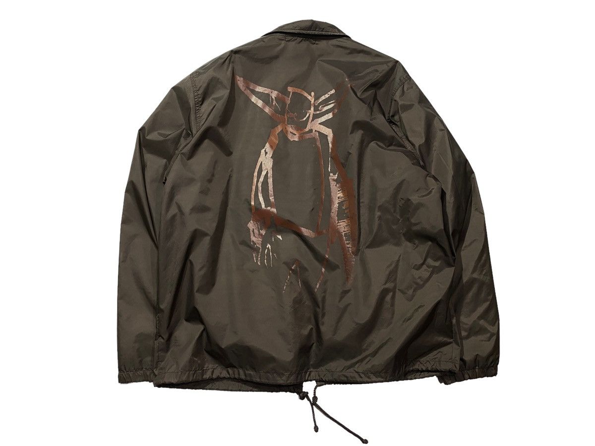 image of 90’ Futura Laboratories Pointman Coach Jacket in Brown, Men's (Size XL)