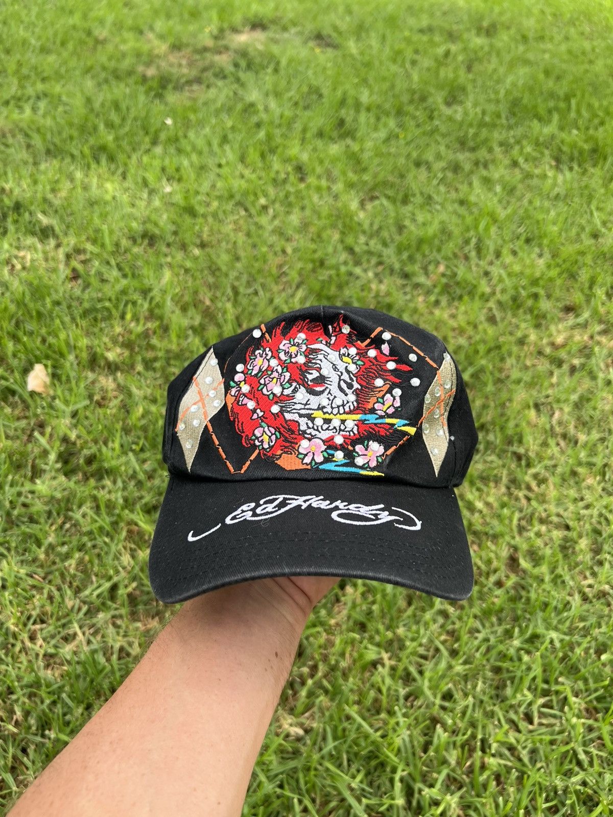 レア物 90s Ed Hardy Christian Audigier キャップ