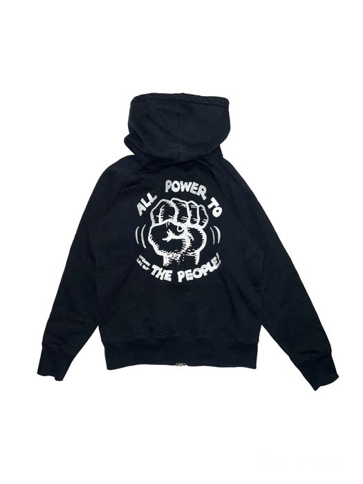 Supreme Supreme R. Crumb All Power To Zip Up Hoodie | Grailed