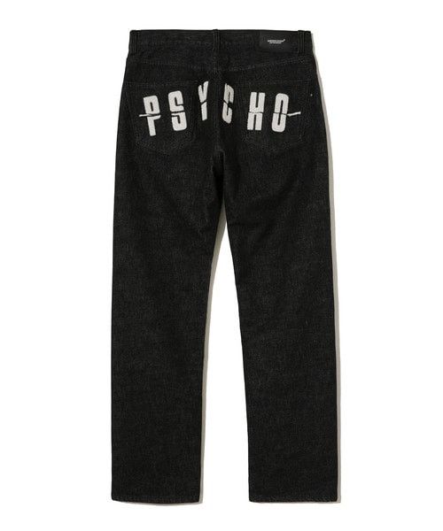 image of Undercover 2022 Fall Winter "psychophillia" Psycho Denim in Black, Men's (Size 30)