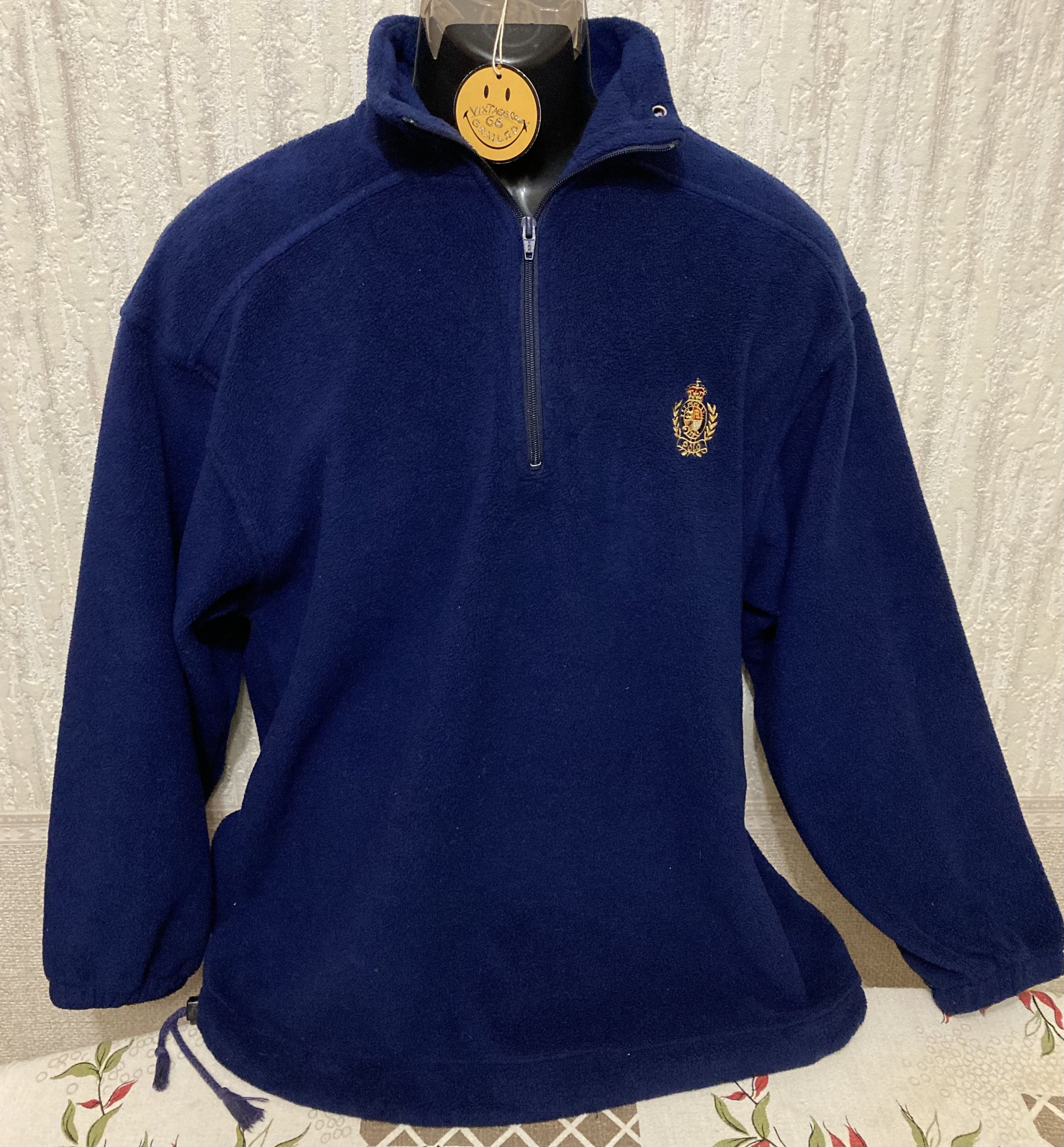 Polo Ralph Lauren Vintage Polo Ralph Lauren Polartec Fleece Short Zip Jacket Size US XL / EU 56 / 4 - 1 Thumbnail